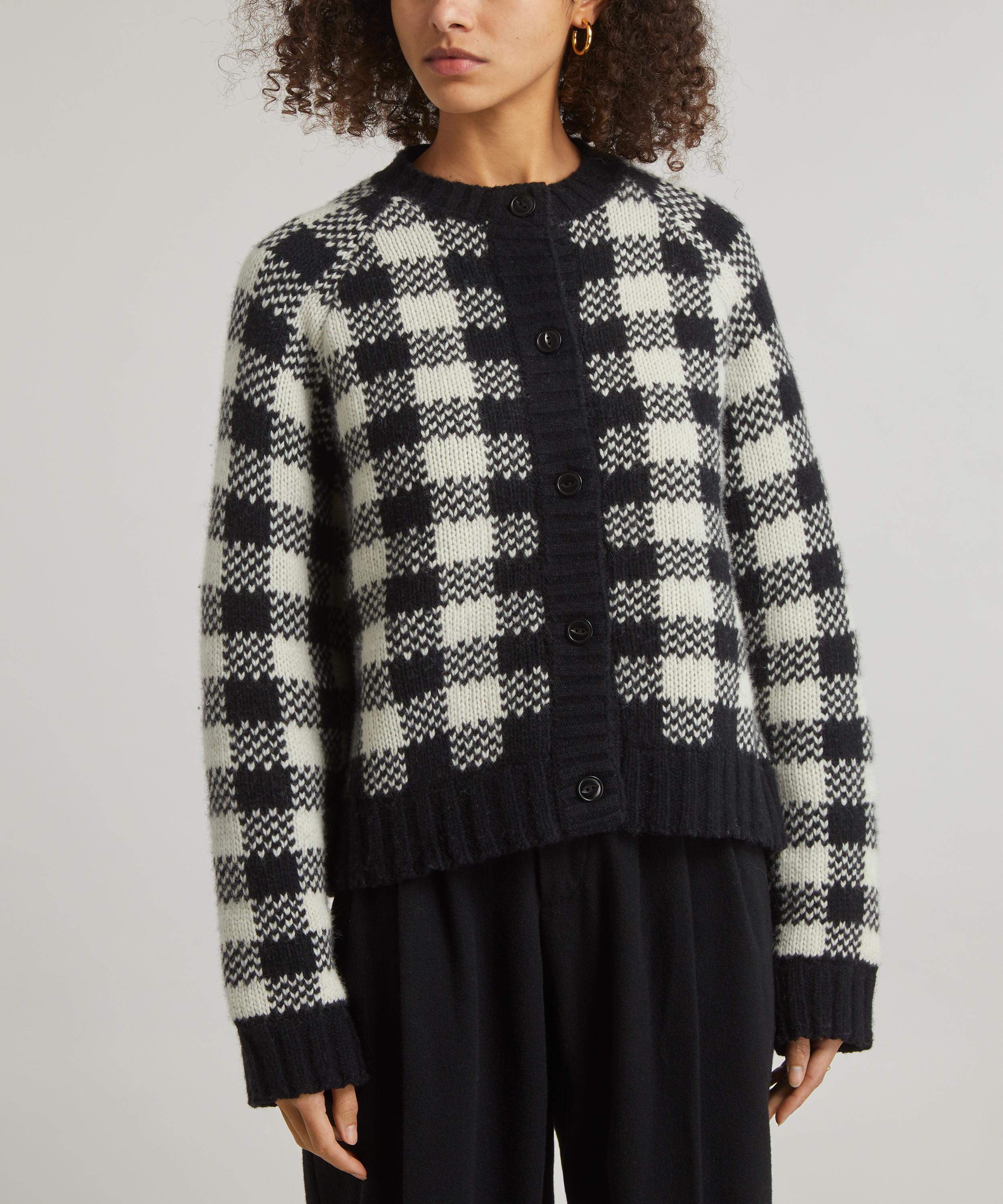 YMC - Atomic Gingham Cardigan image number 2