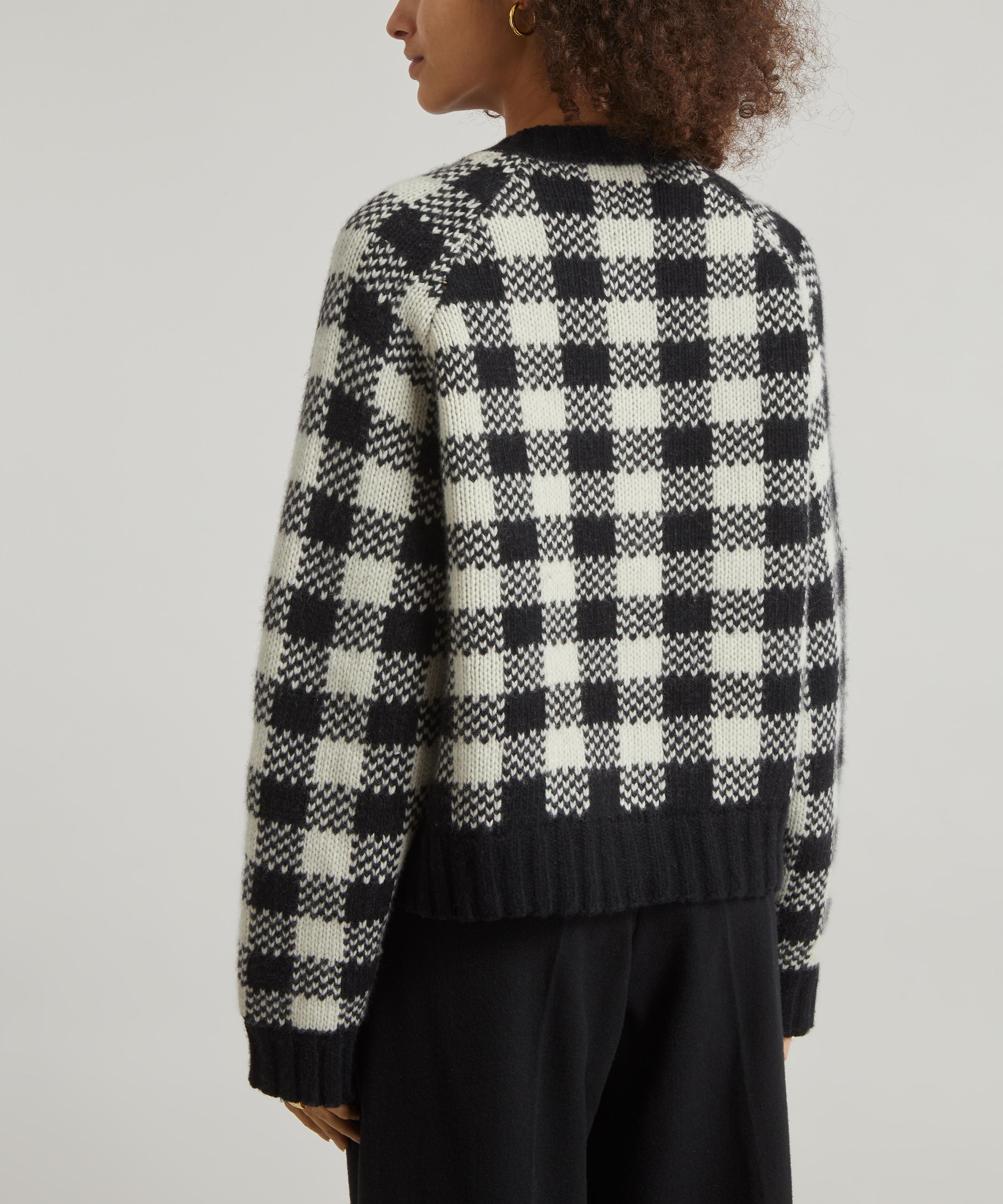 YMC - Atomic Gingham Cardigan image number 3