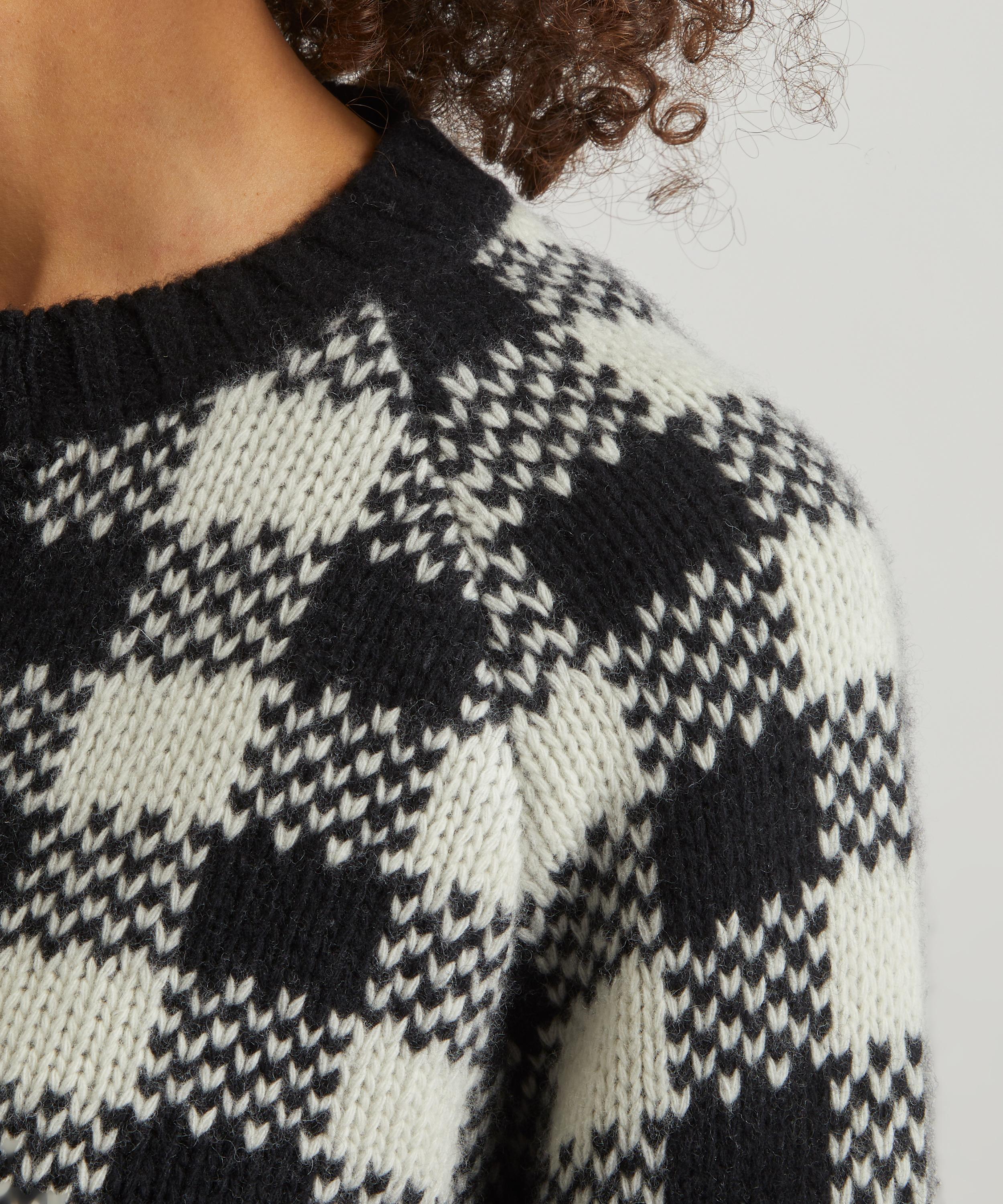 YMC - Atomic Gingham Cardigan image number 4