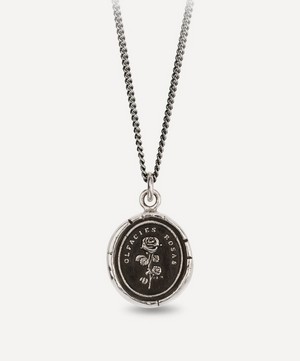 Pyrrha - Sterling Silver Slow Down Pendant Necklace image number 0