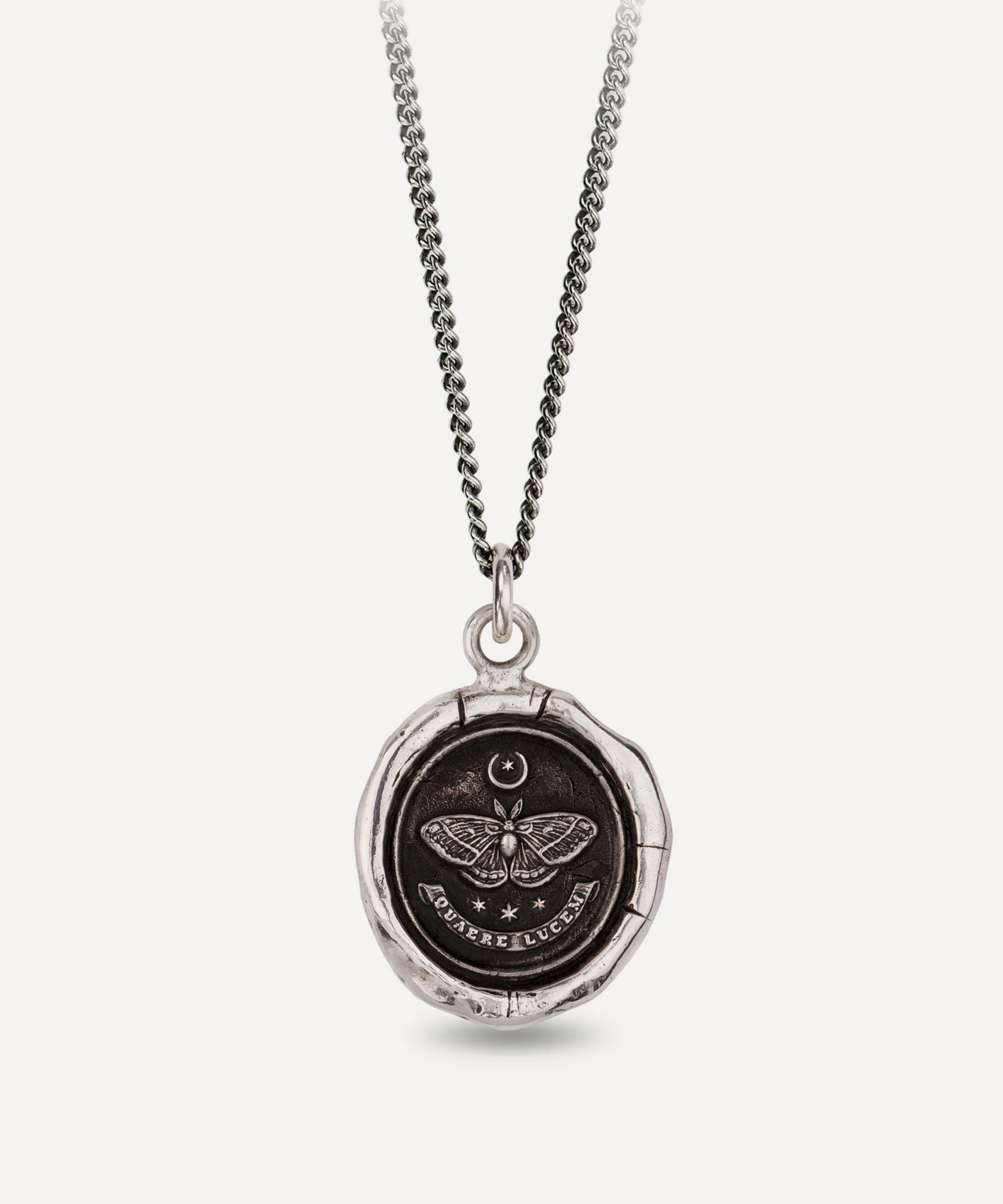 Pyrrha - Sterling Silver Seek the Light Pendant Necklace image number 0