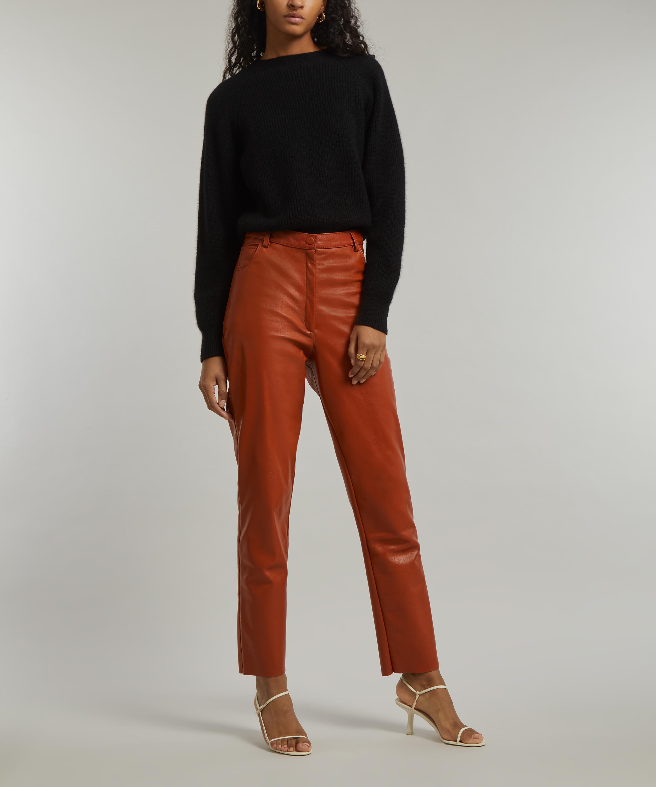 Jumper 1234 - Cropped Cashmere Crew-Neck Jumper image number 1