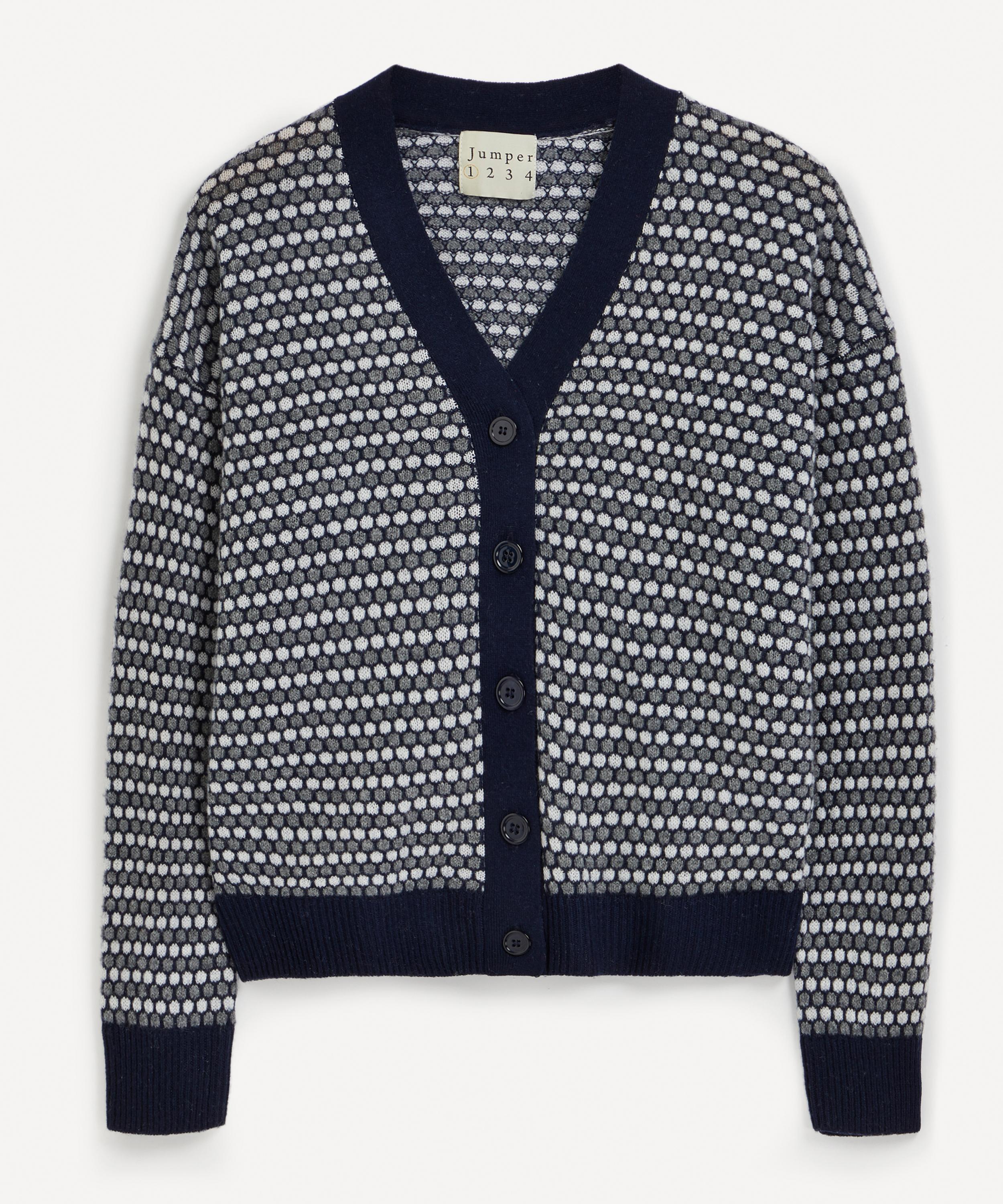 Jumper 1234 - Honeycomb Cashmere Cardigan image number 0