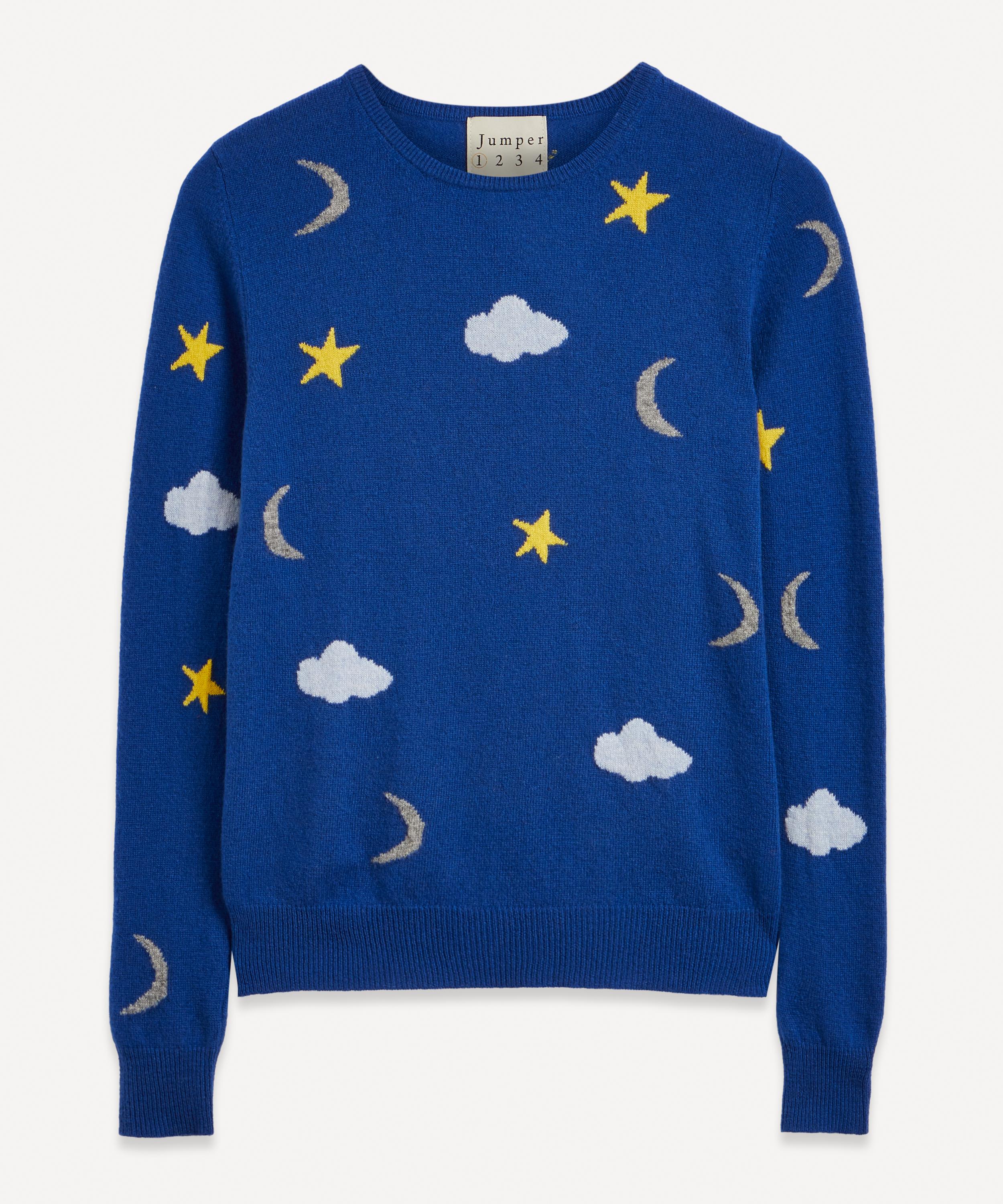 Jumper 1234 - Day and Night Crew-Neck Cashmere Jumper image number 0