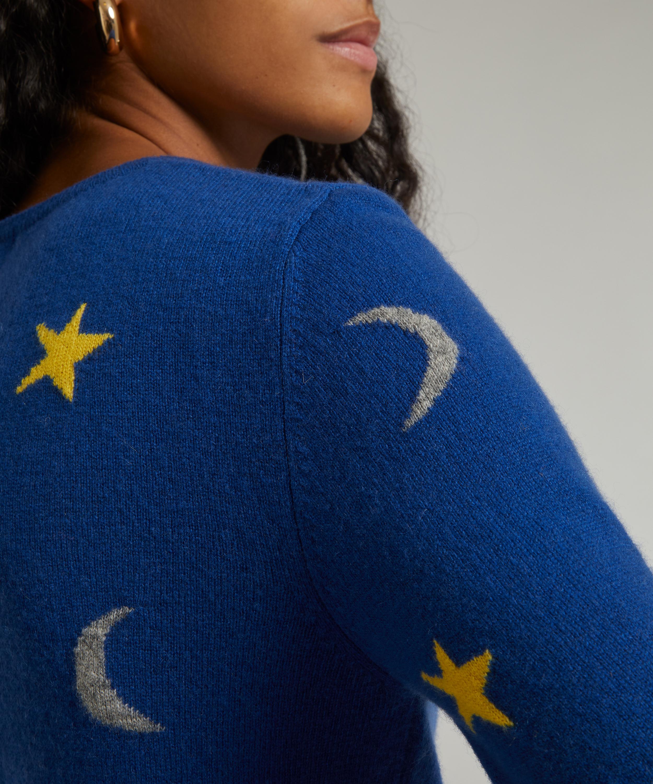 Jumper 1234 - Day and Night Crew-Neck Cashmere Jumper image number 4