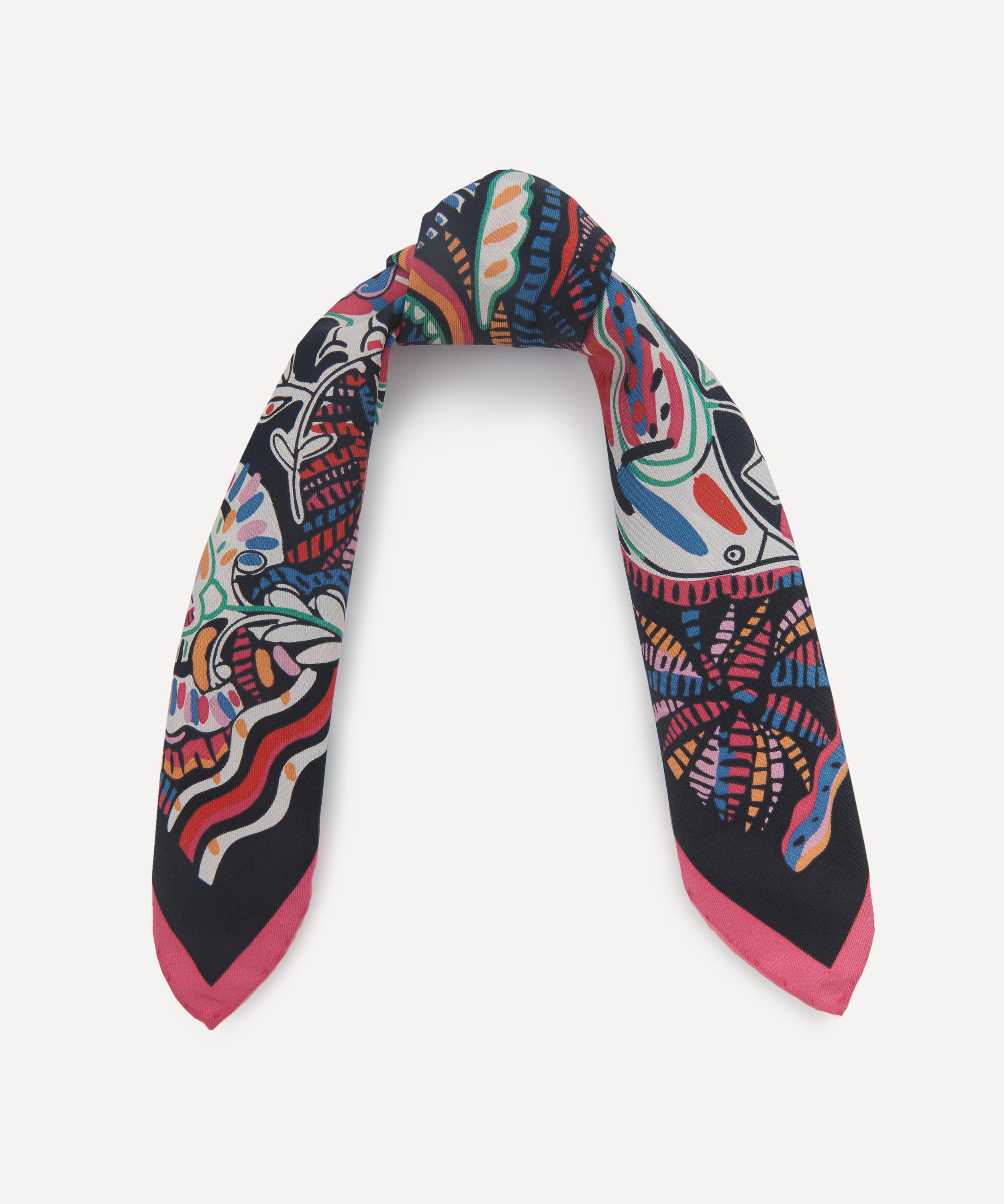 Liberty - Love Birds 45x45 Silk Twill Scarf image number 2