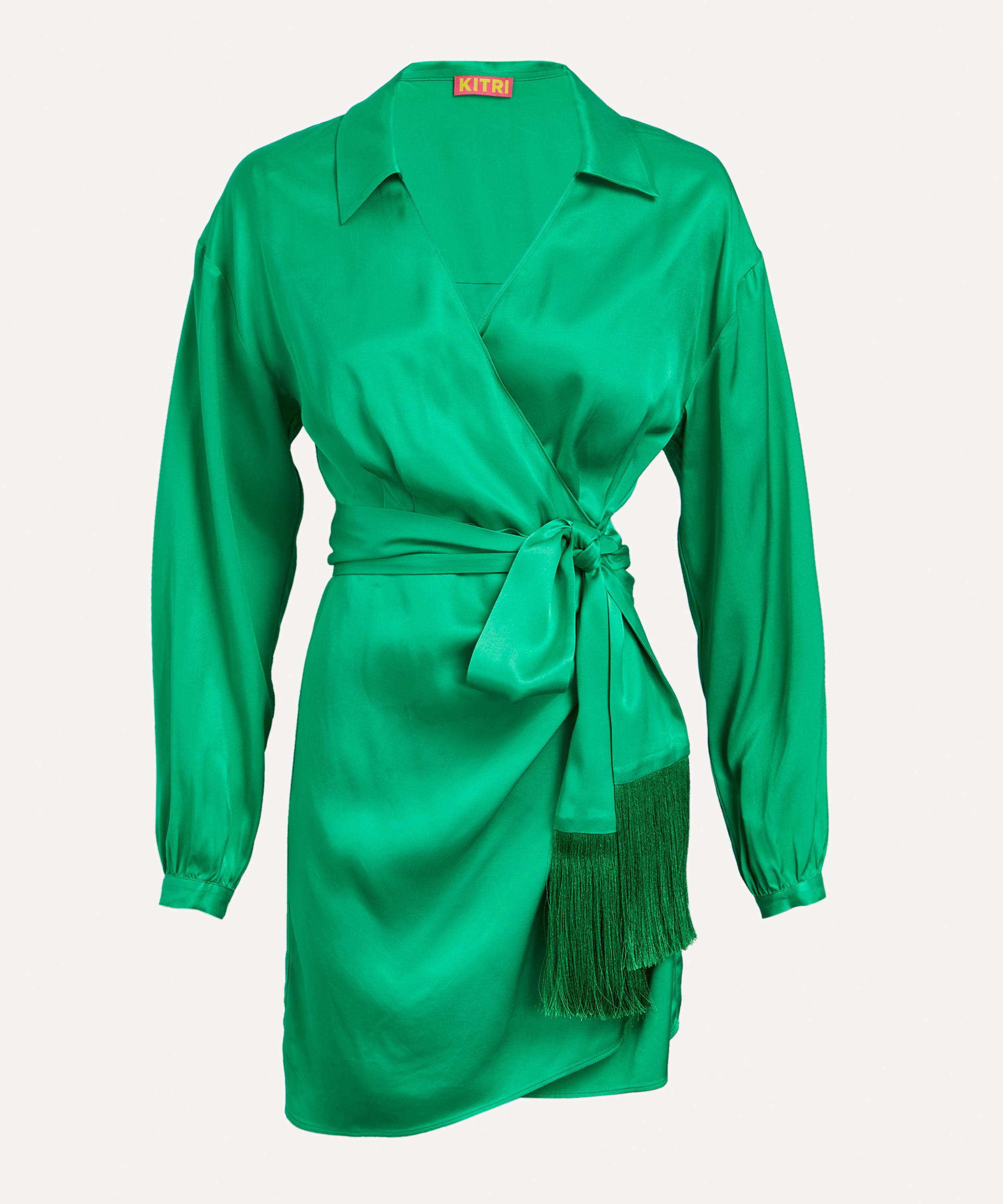 KITRI - Donna Mini Wrap Dress image number 0