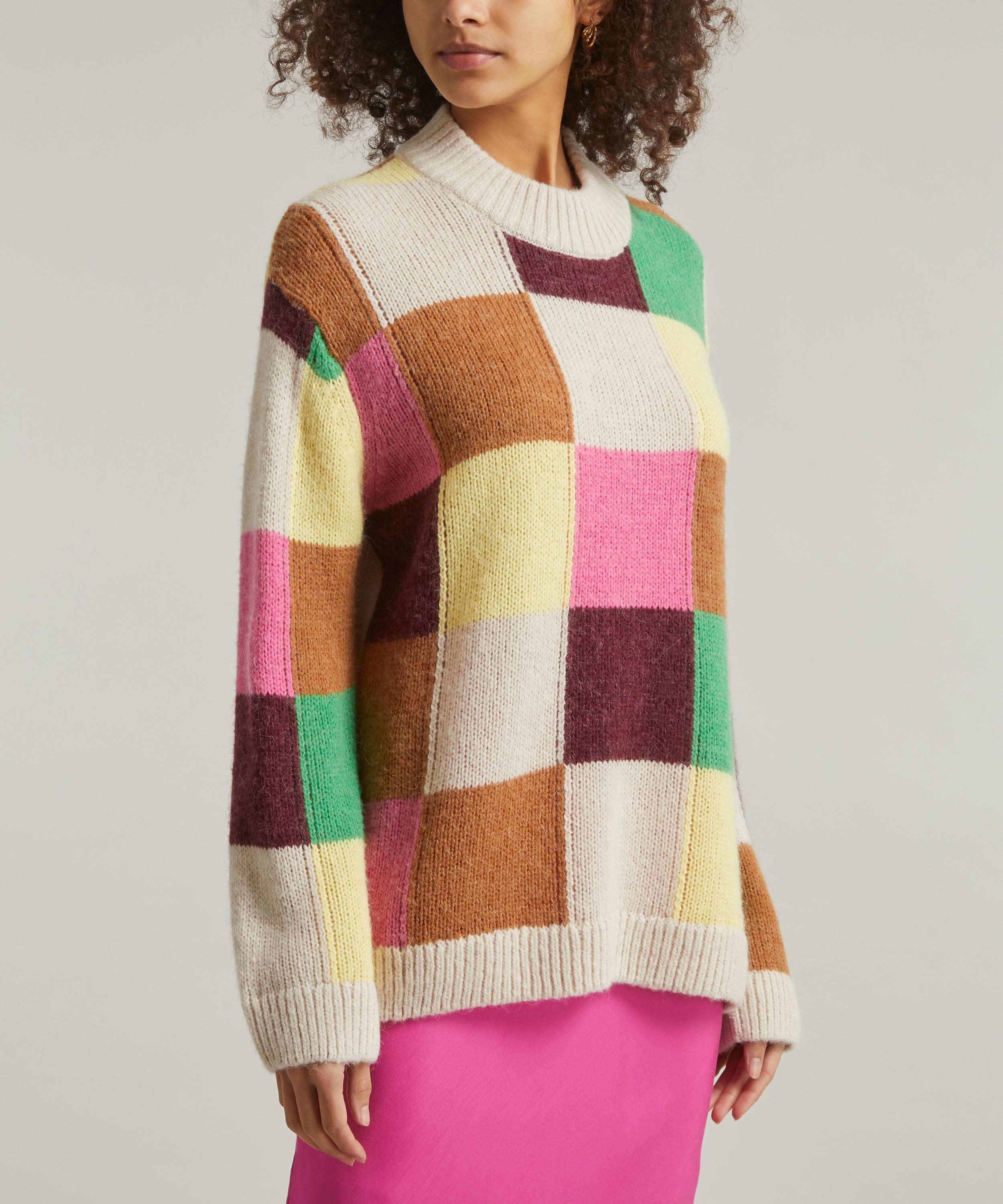 KITRI - Phoebe Patchwork Jumper image number 2