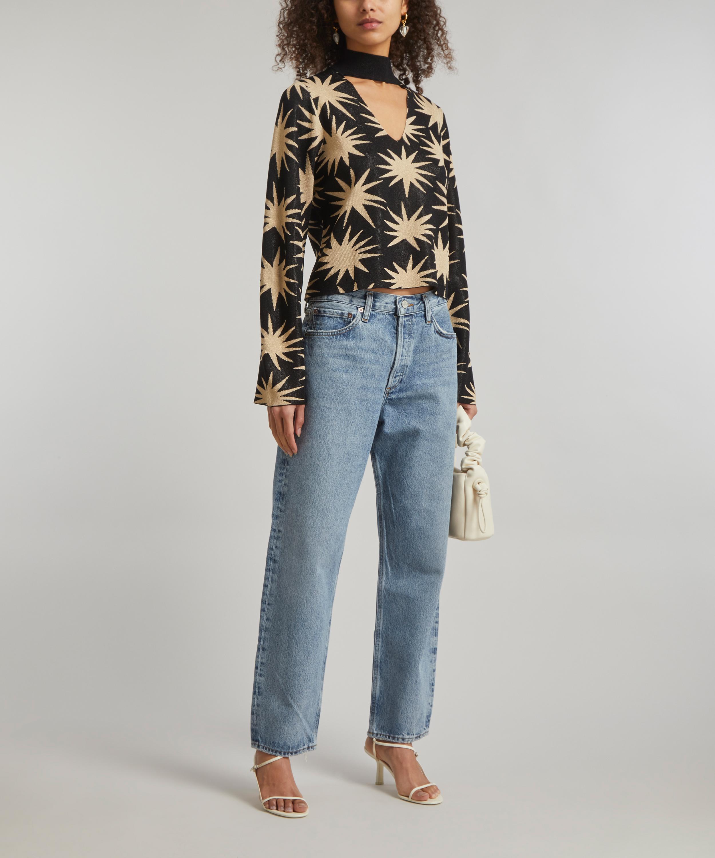 KITRI - Eloise Star Lurex-Knit Top image number 1