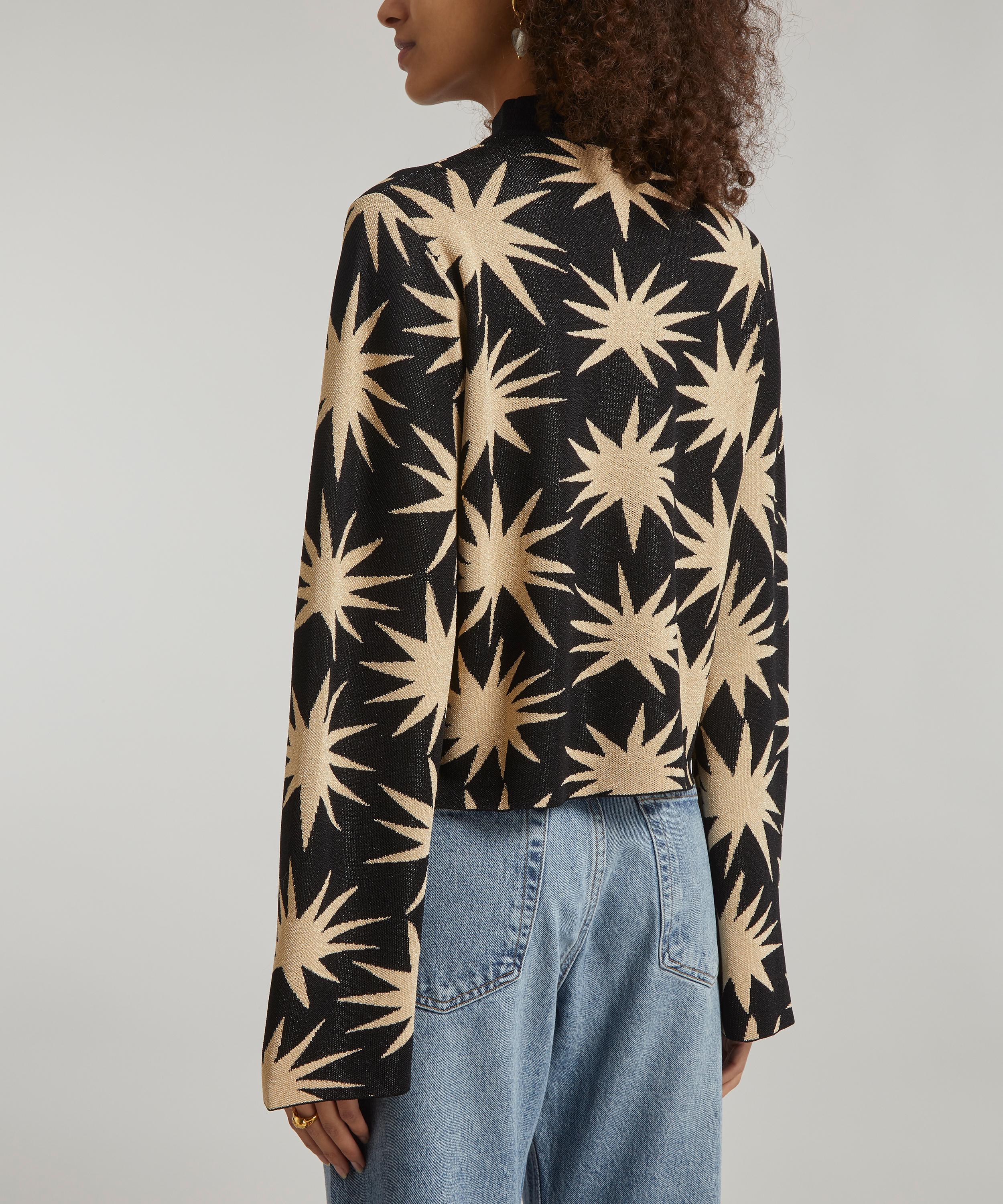 KITRI - Eloise Star Lurex-Knit Top image number 3