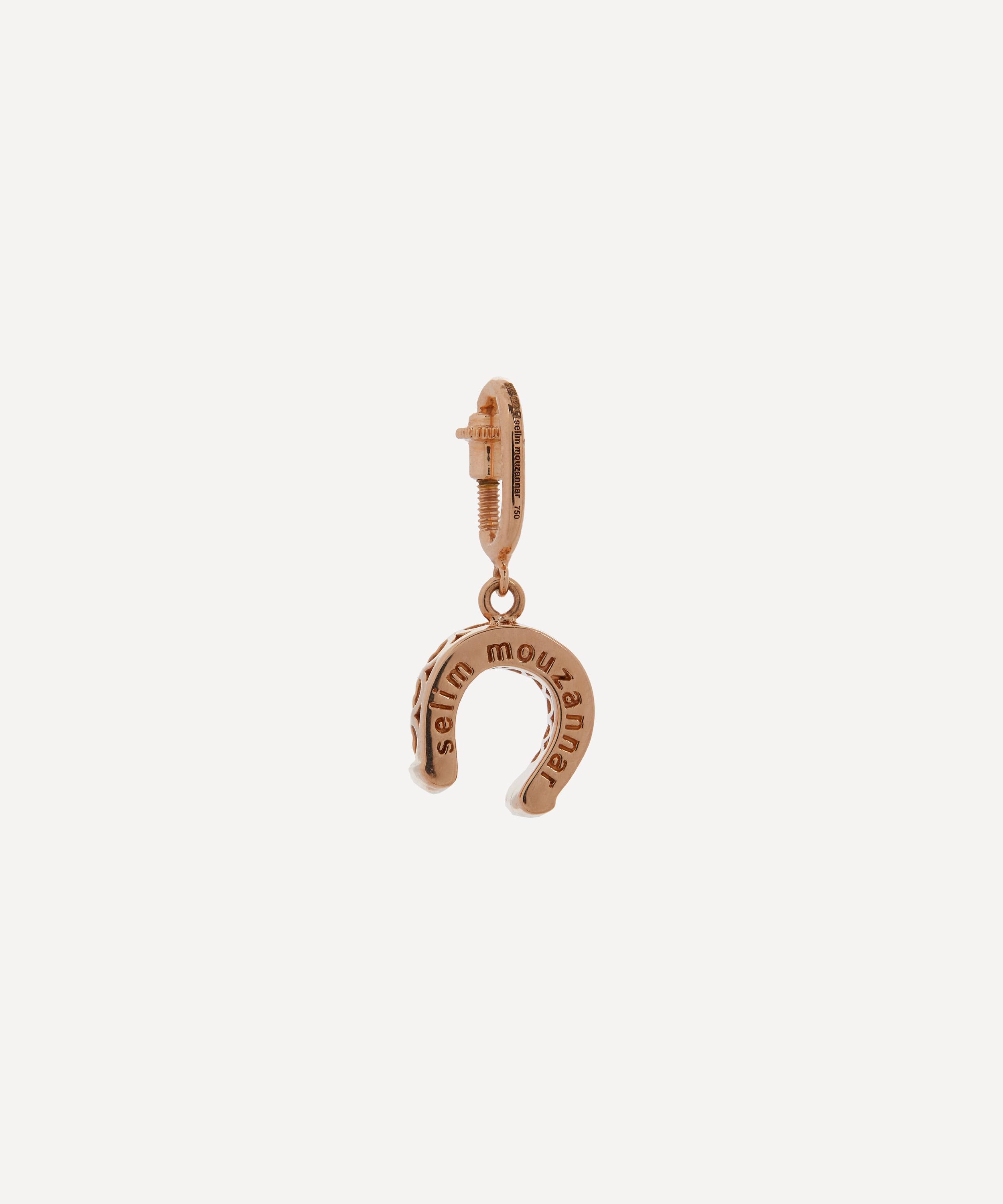 Selim Mouzannar - 18ct Rose Gold Fortune Diamond Charm image number 2