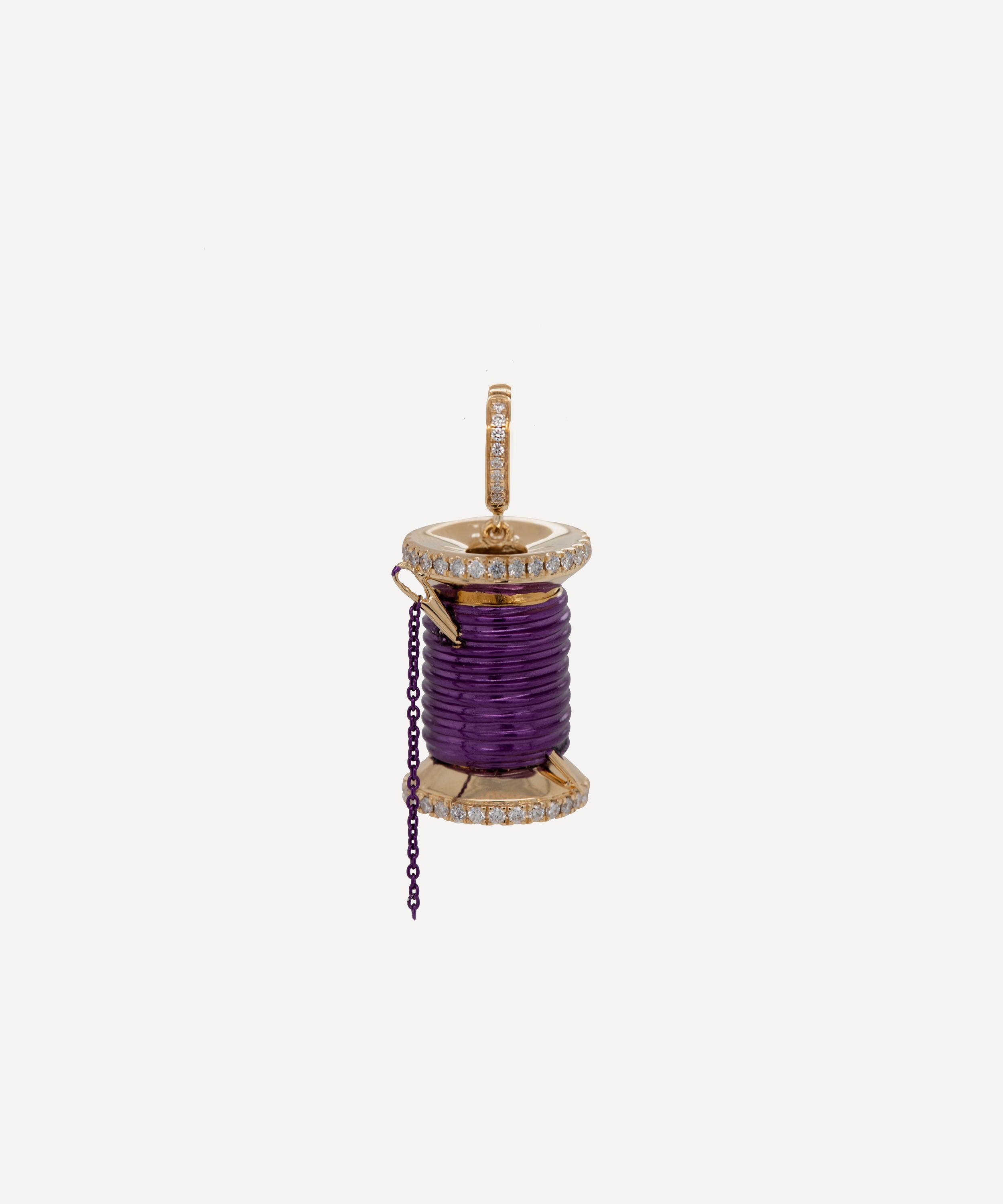 Annoushka - x Liberty 18ct Gold Bobbin Charm image number 0