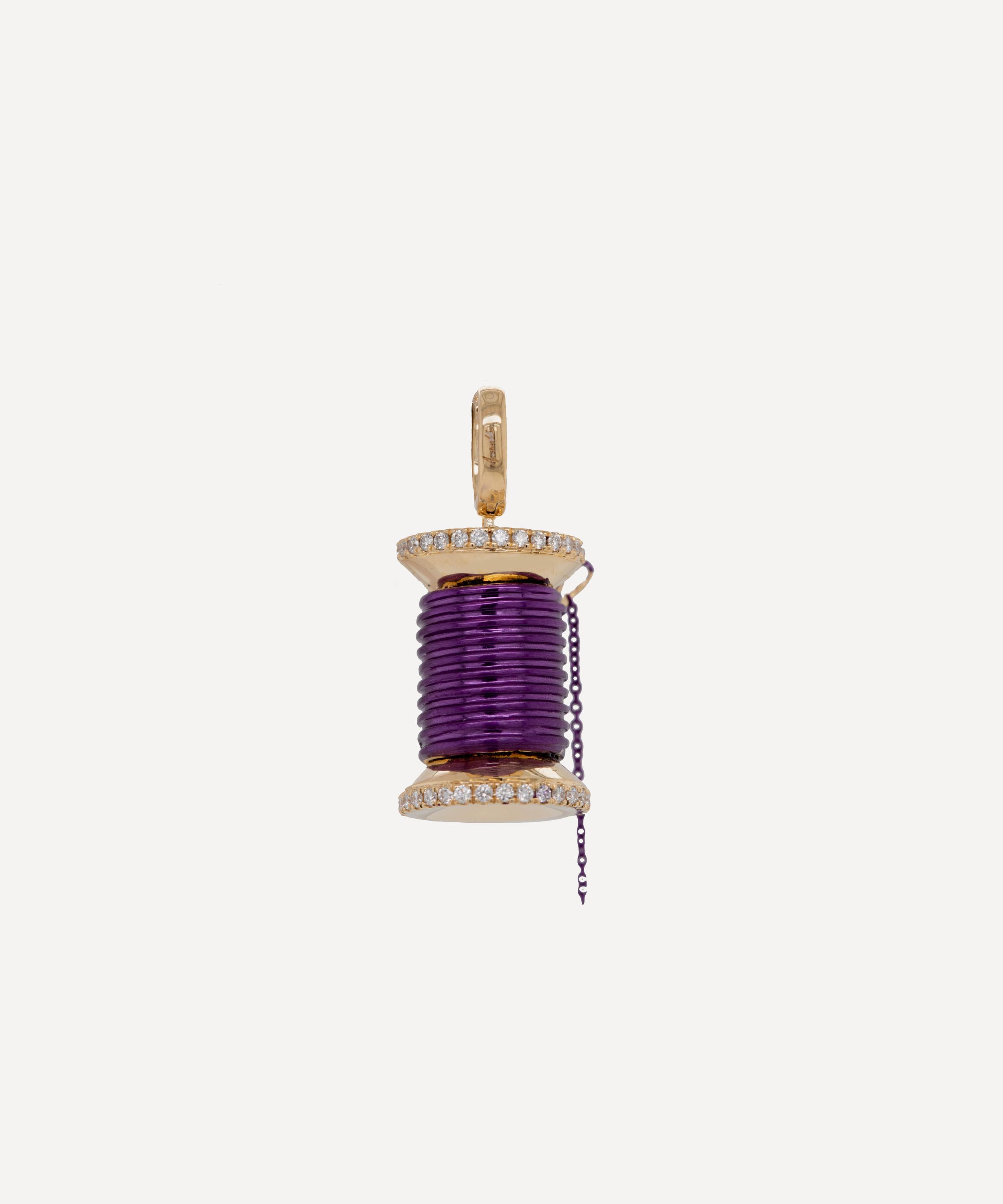 Annoushka - x Liberty 18ct Gold Bobbin Charm image number 1