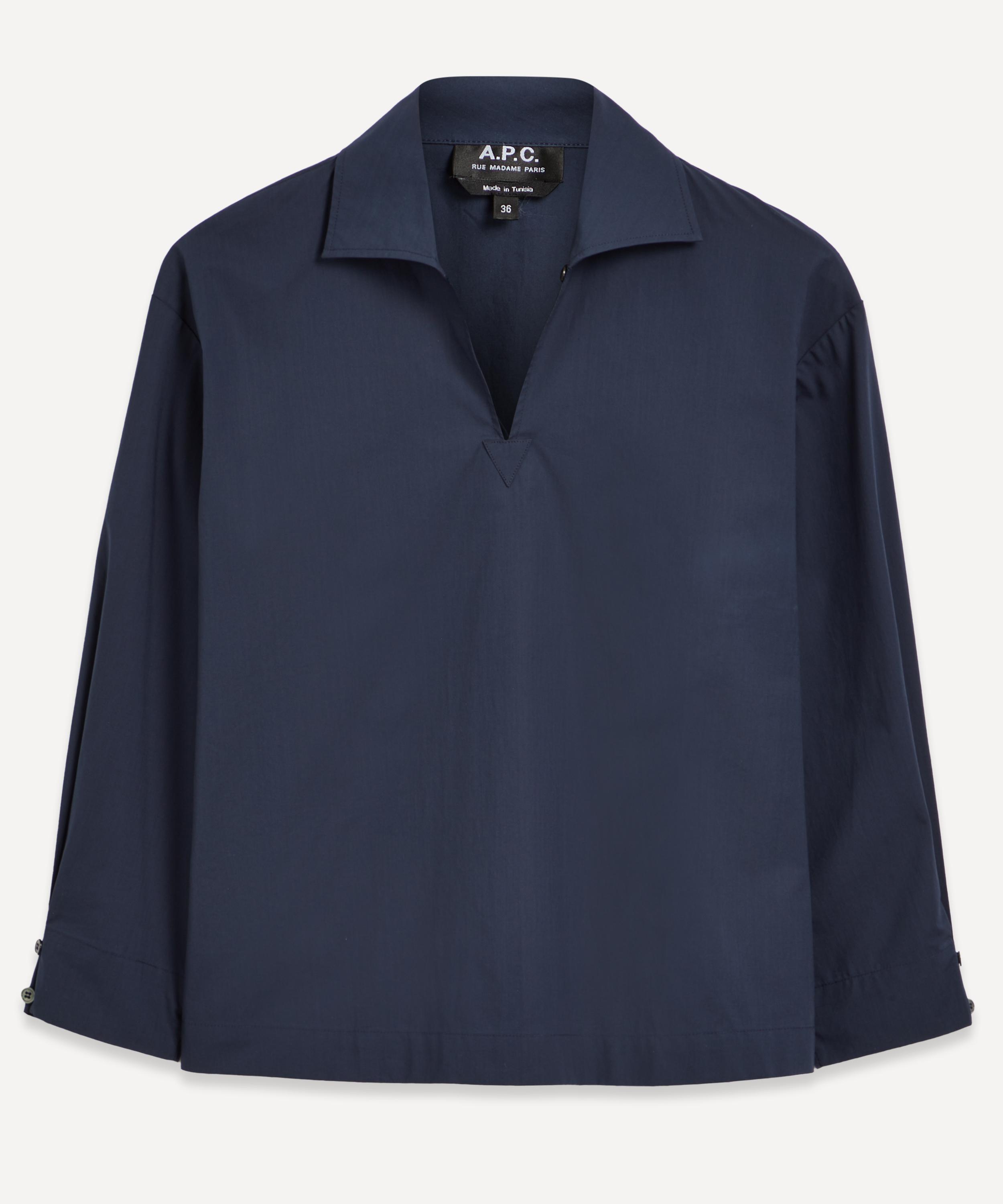 A.P.C. - Angela Cotton-Poplin Blouse image number 0