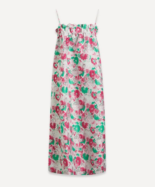 Ganni 3D Jacquard Strap Dress | Liberty