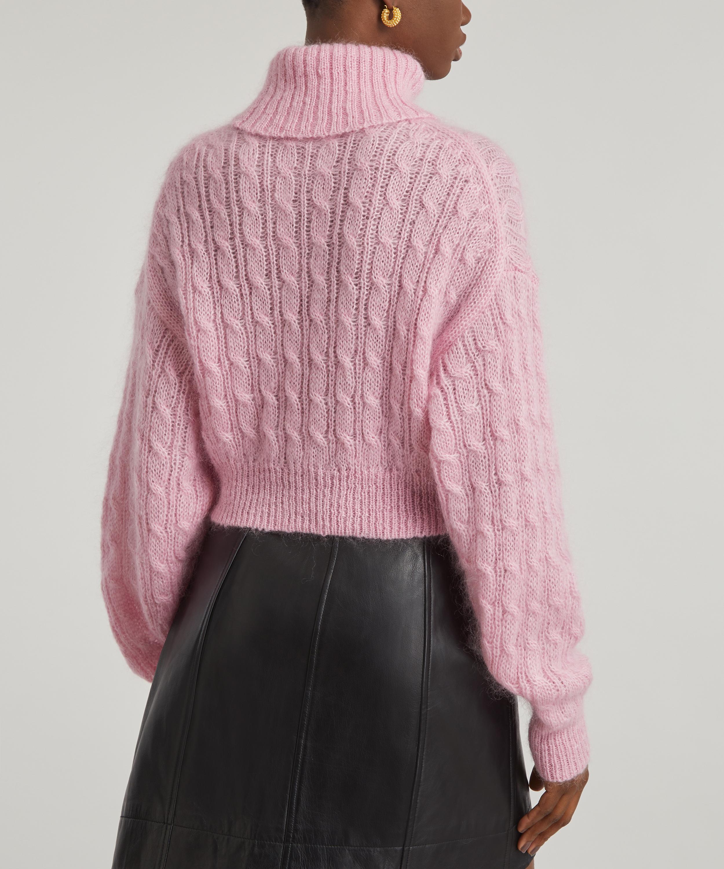 Ganni hotsell pink jumper