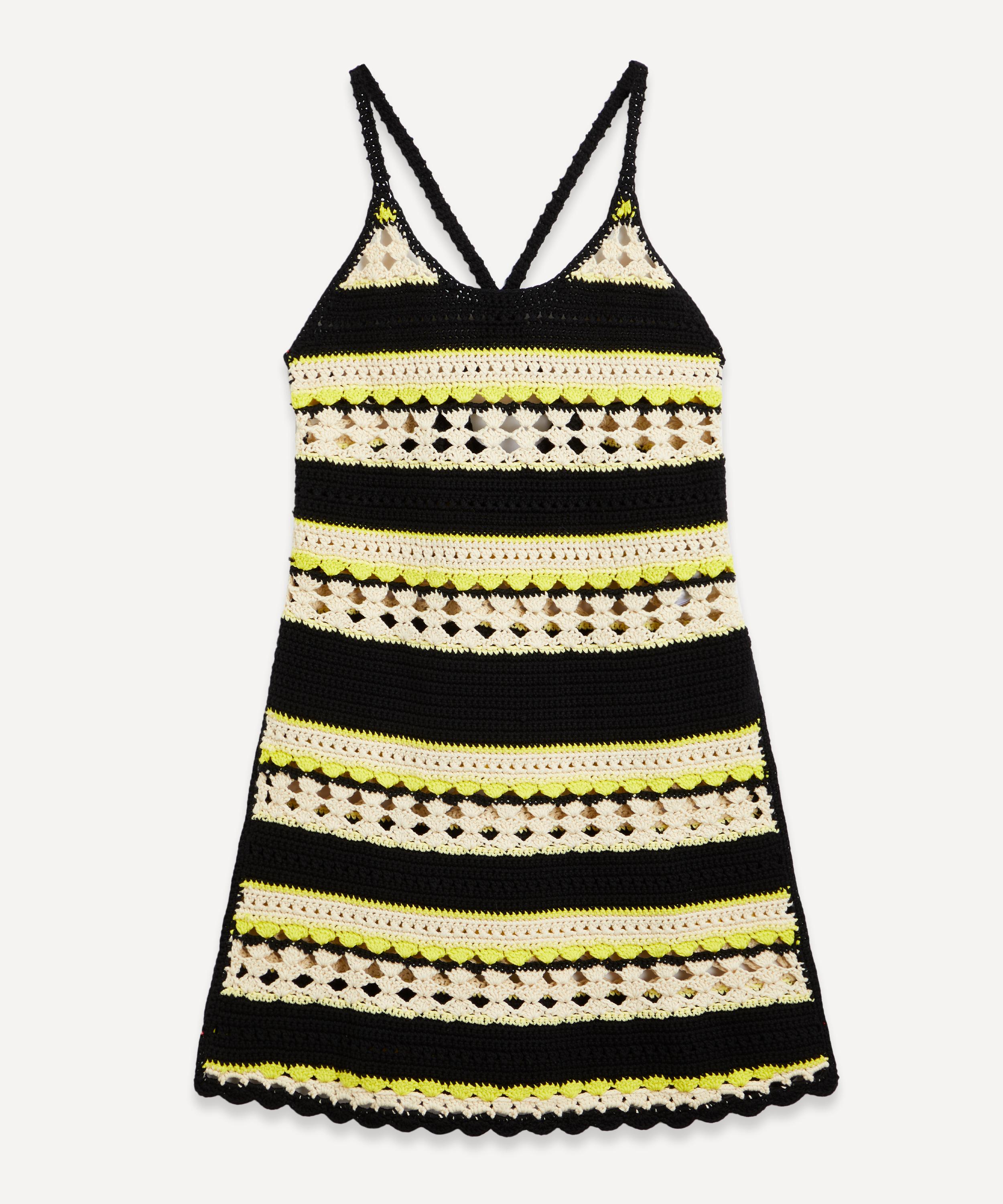 Ganni - Crochet Slip-Dress image number 0