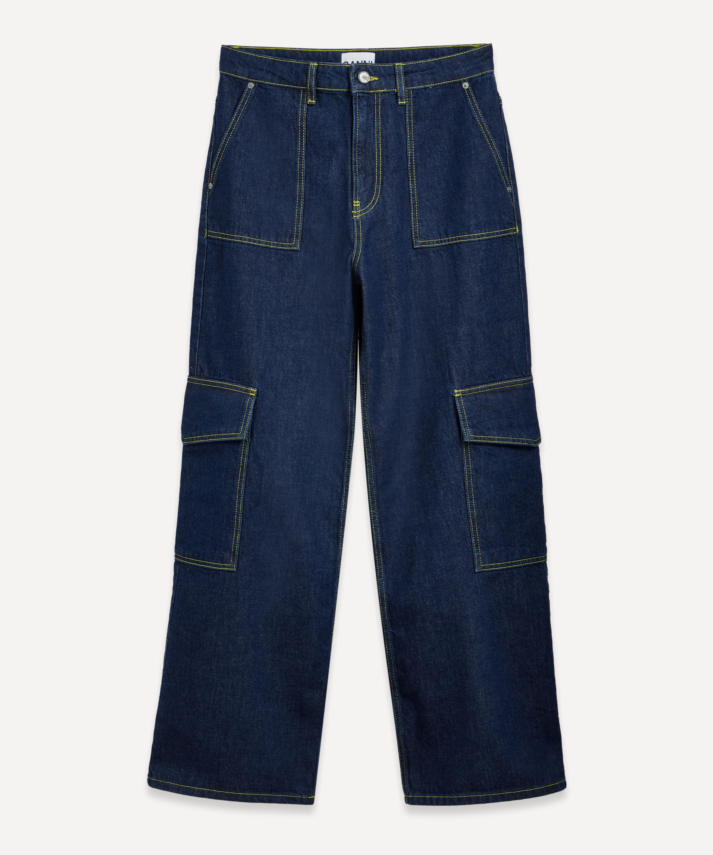 Ganni - Rinse Denim Angi Jeans image number 0
