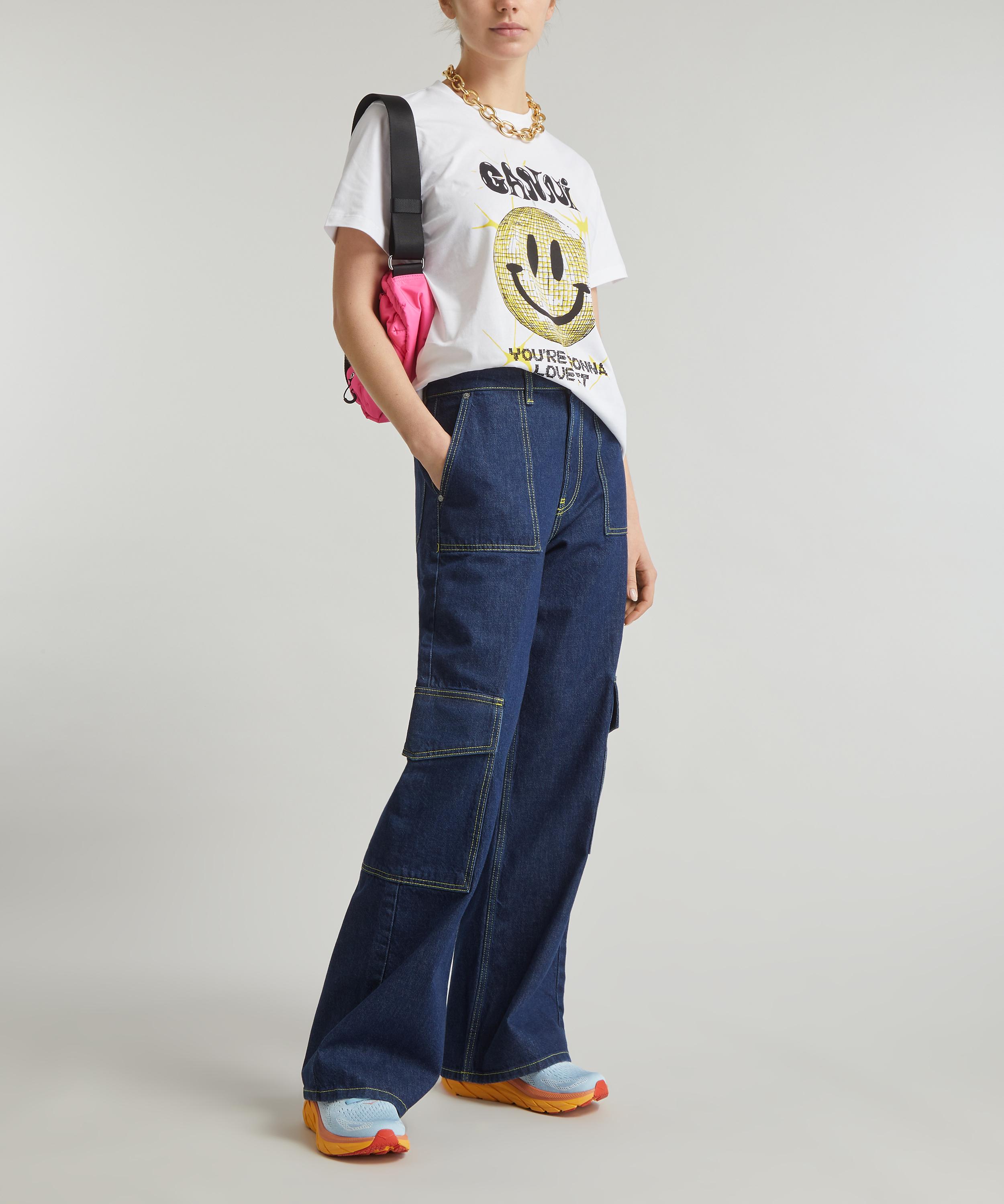 Ganni - Rinse Denim Angi Jeans image number 1