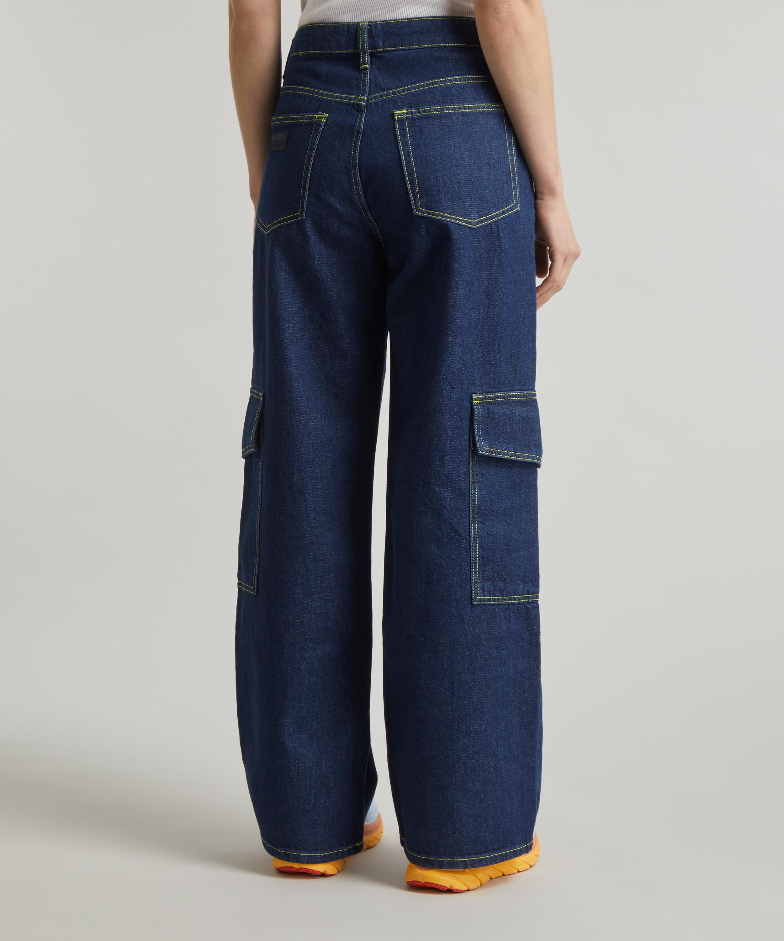 Ganni - Rinse Denim Angi Jeans image number 3