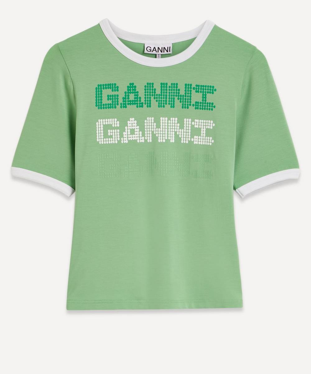 Ganni - Peapod GANNI Fitted T-Shirt