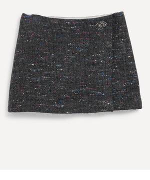 Multi-Wool Mini-Skirt
