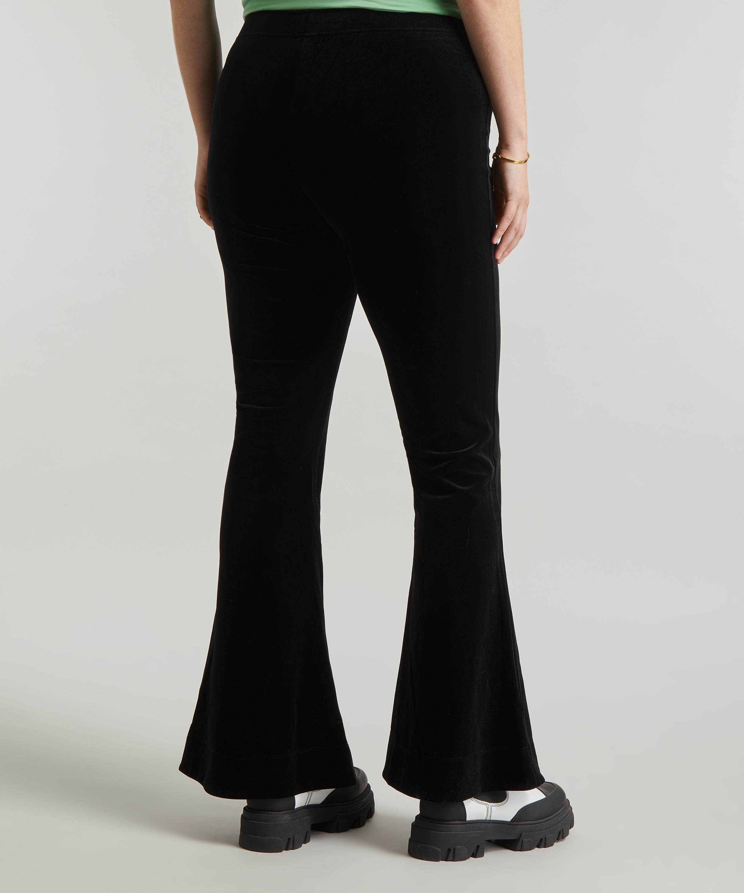 Ganni Velvet Flared Trousers