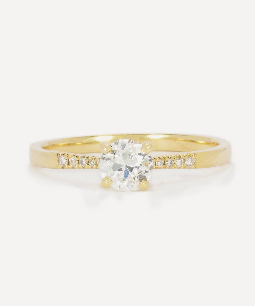 Kojis - 18ct Gold Old Cut Diamond Engagement Ring
