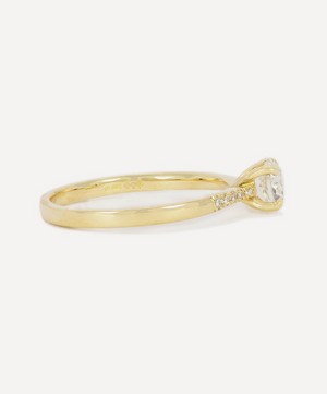 Kojis - 18ct Gold Old Cut Diamond Engagement Ring image number 2