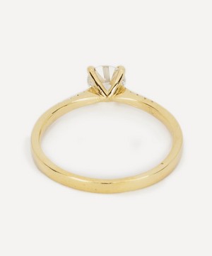 Kojis - 18ct Gold Old Cut Diamond Engagement Ring image number 3
