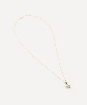 Kojis - 18ct Gold Diamond Star Pendant Necklace image number 1