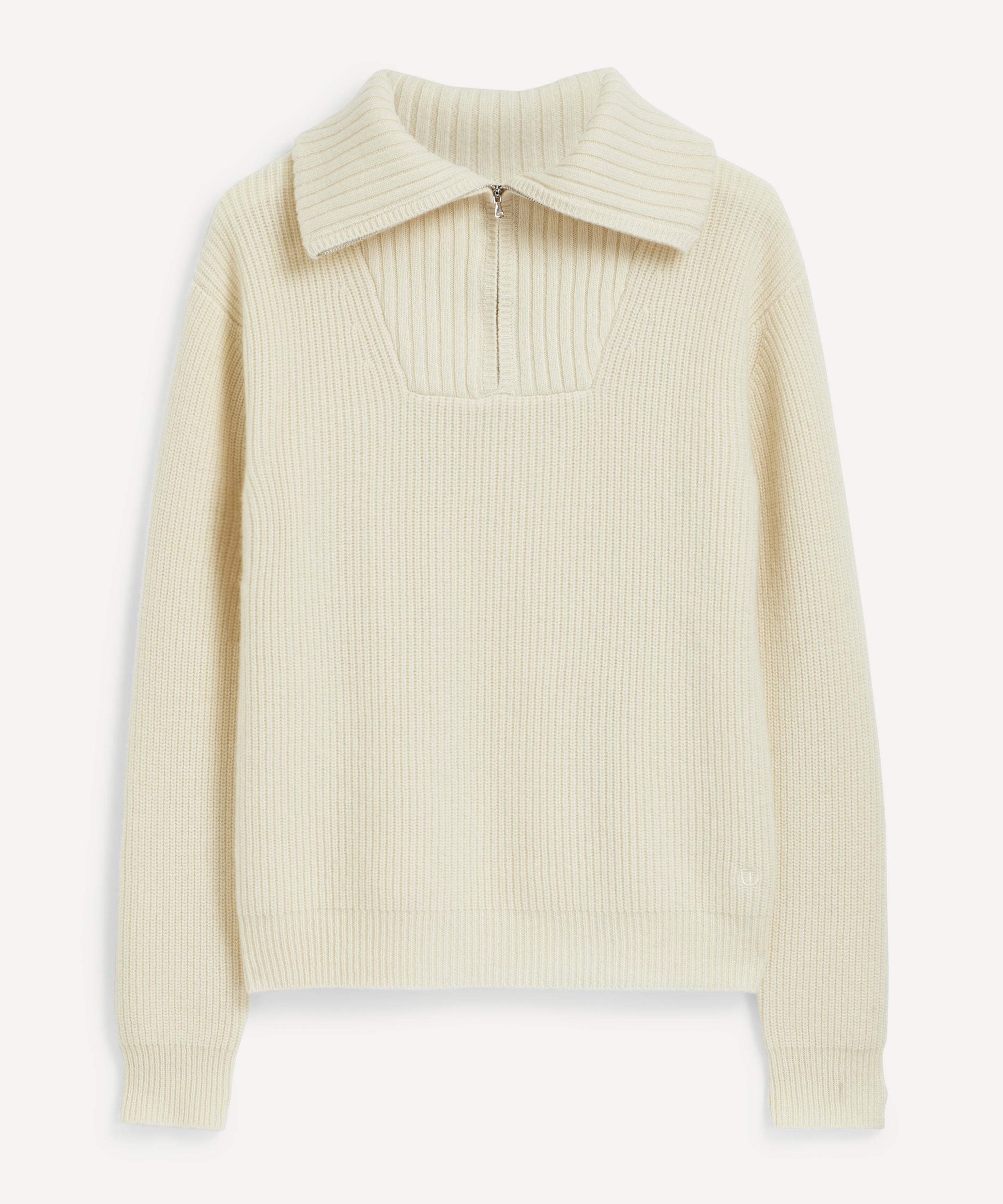 THE UNIFORM - Quarter Zip Cashmere Jumper image number 0