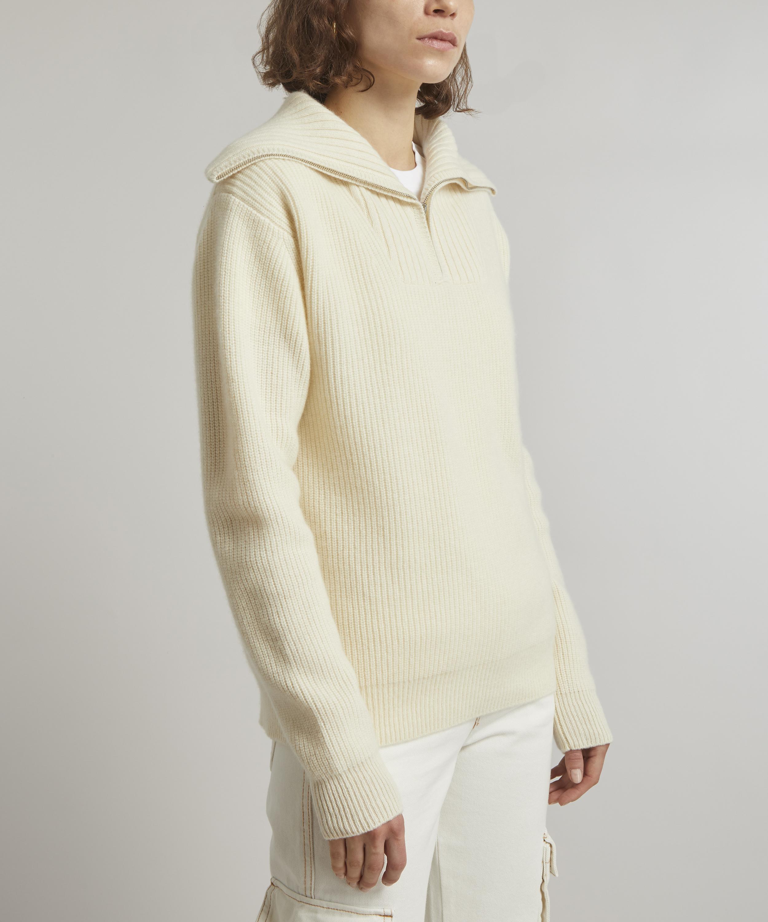 THE UNIFORM - Quarter Zip Cashmere Jumper image number 2