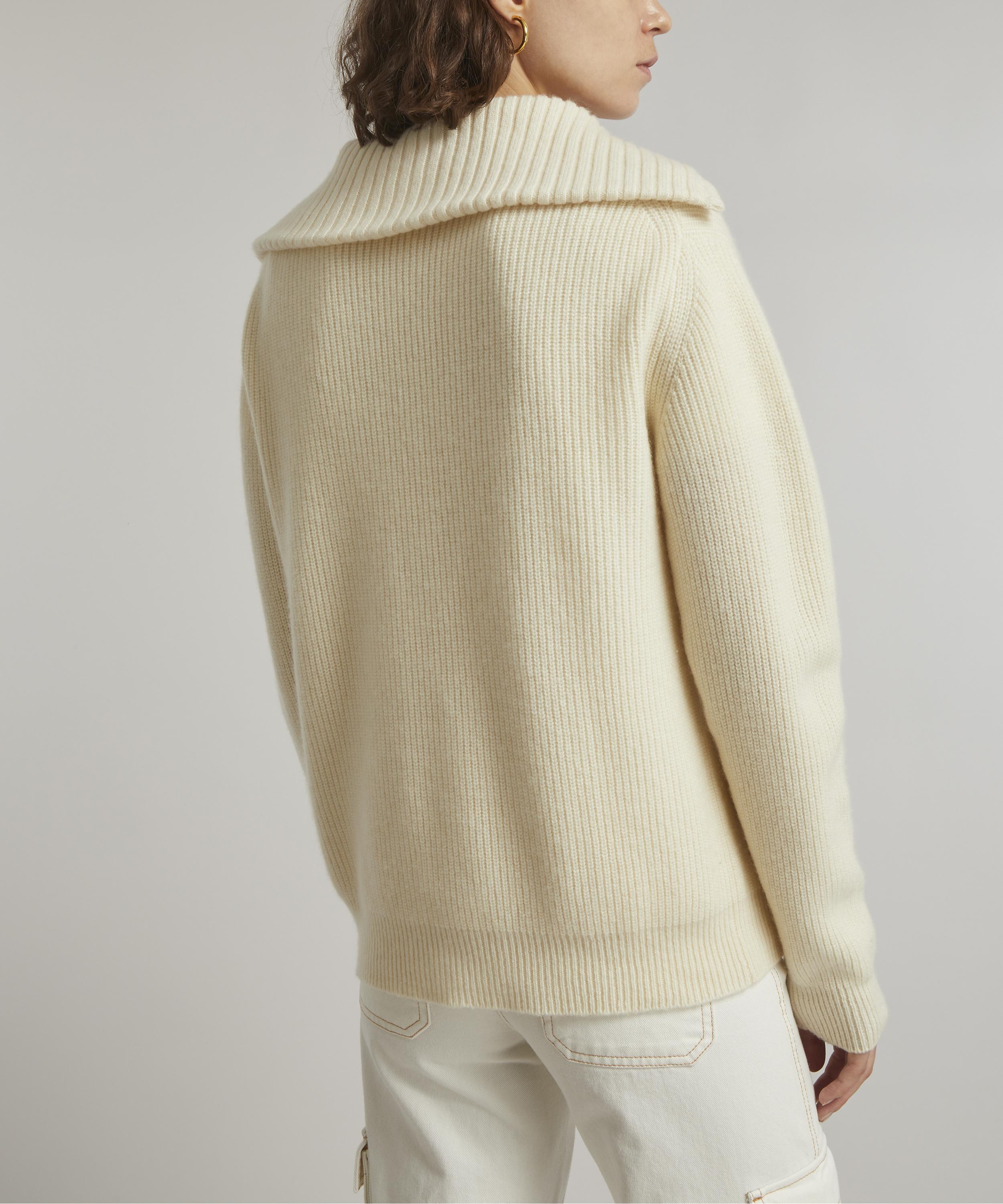 THE UNIFORM - Quarter Zip Cashmere Jumper image number 3