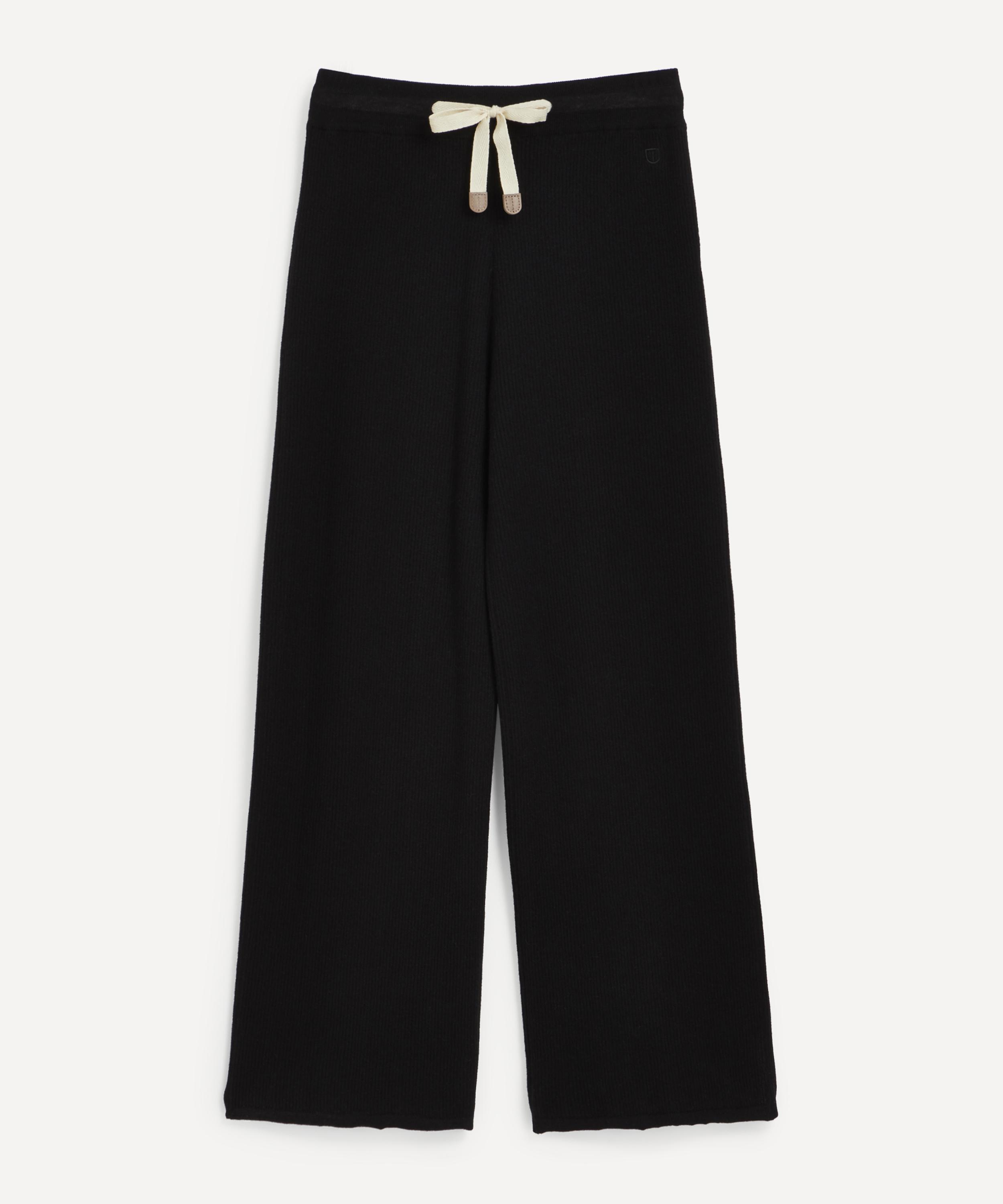 Silk and Cashmere-Blend Cropped Trousers