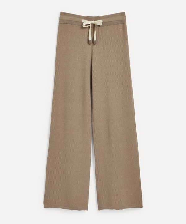 THE UNIFORM - Silk and Cashmere-Blend Cropped Trousers image number null