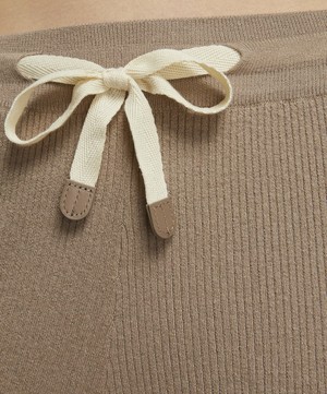 THE UNIFORM - Silk and Cashmere-Blend Cropped Trousers image number 4