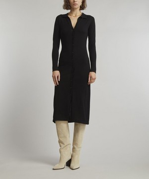 THE UNIFORM - Cashmere and Silk-Blend Long Cardigan image number 2