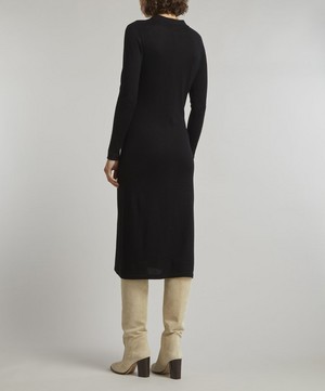 THE UNIFORM - Cashmere and Silk-Blend Long Cardigan image number 3