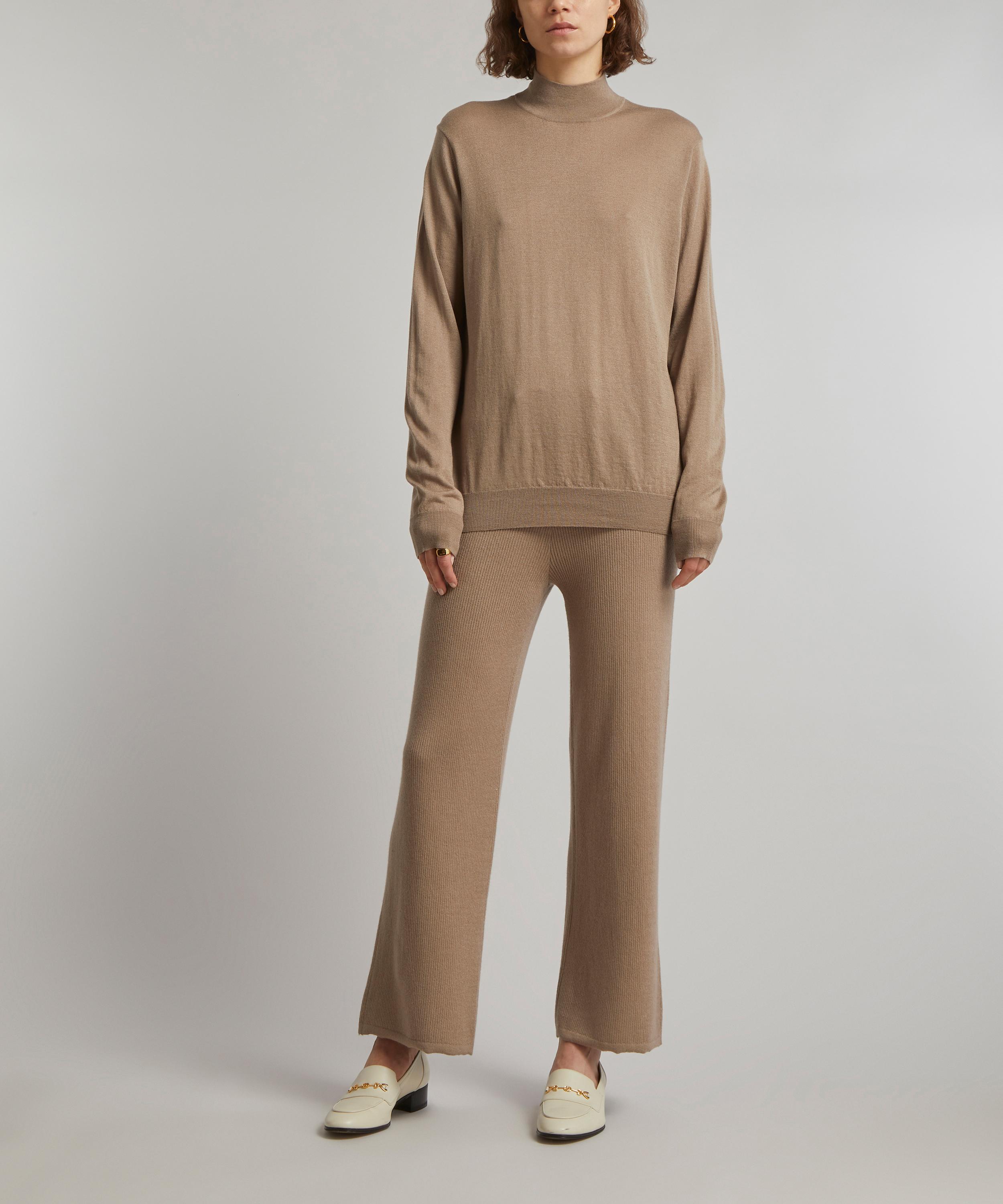 THE UNIFORM - Silk and Cashmere-Blend Turtleneck Jumper image number 1