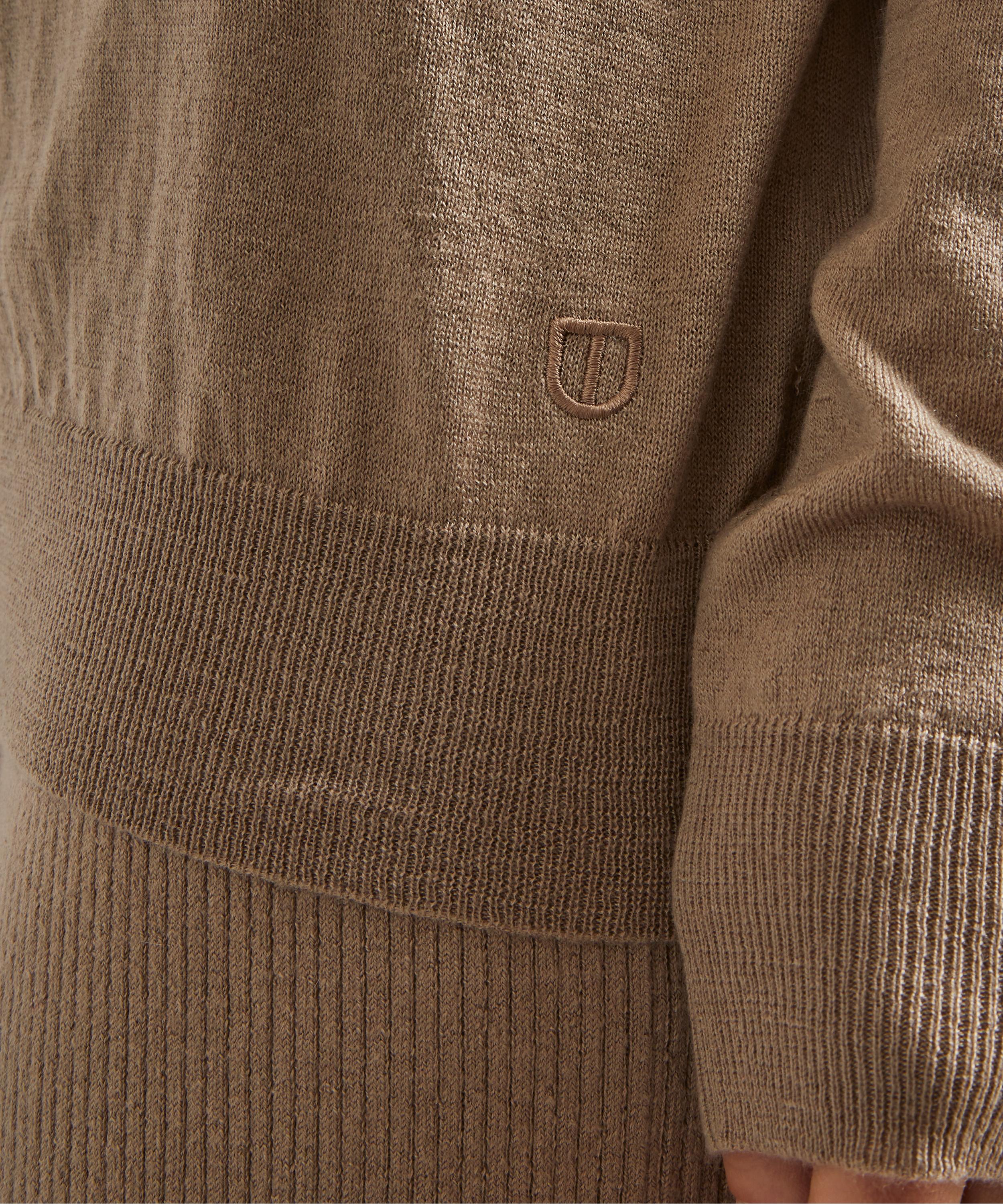 THE UNIFORM - Silk and Cashmere-Blend Turtleneck Jumper image number 4