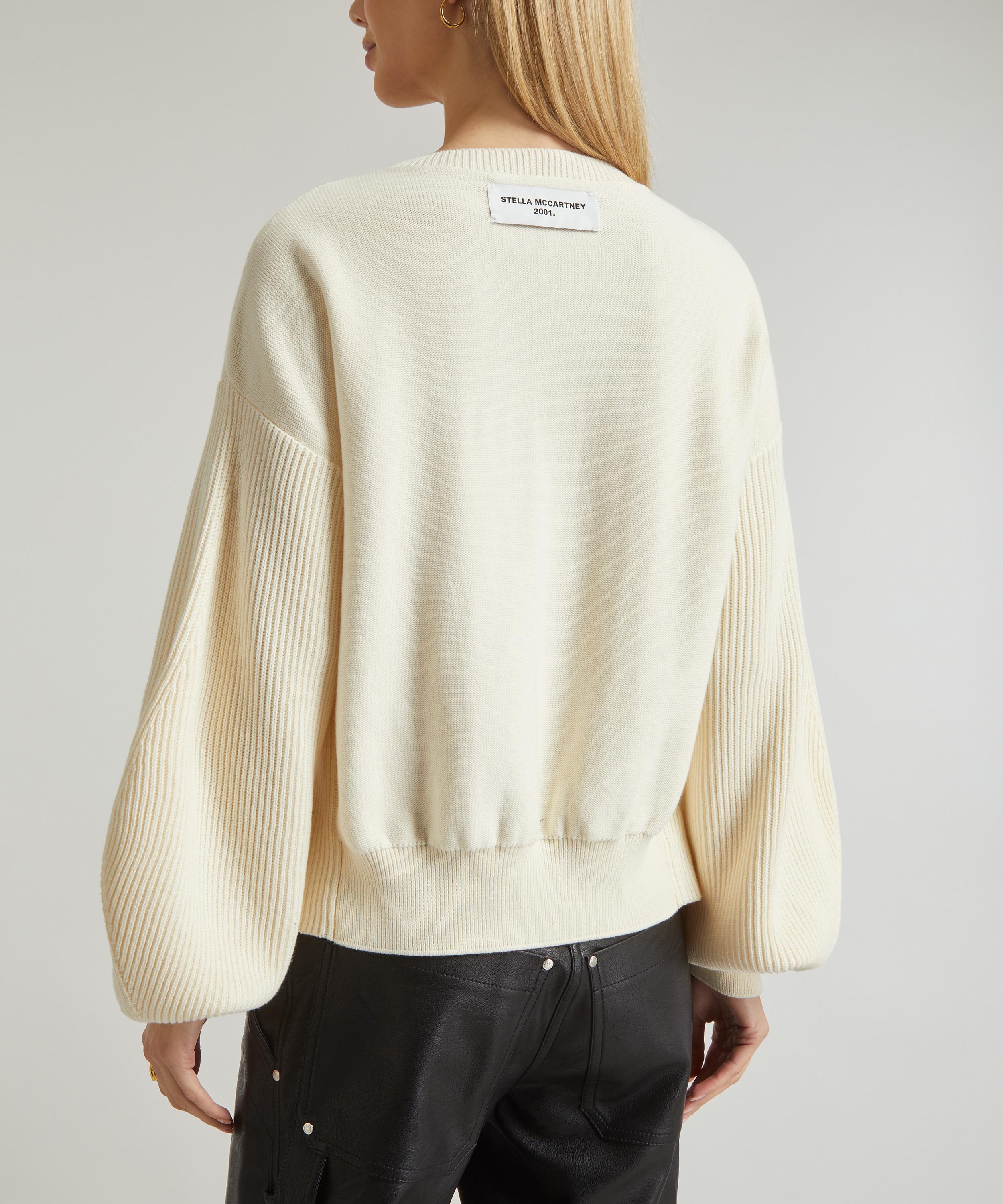 Cotton cropped online jumper