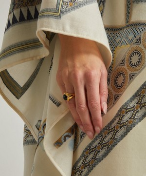 Etro - Mantella Abstract-Jacquard Cape image number 4