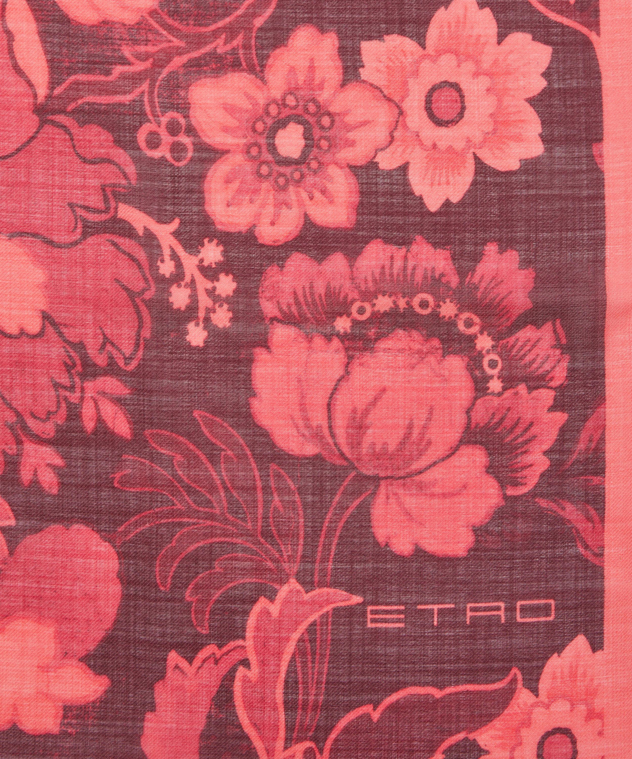Etro - Sciarpa Delhy Wool-Blend Scarf image number 2