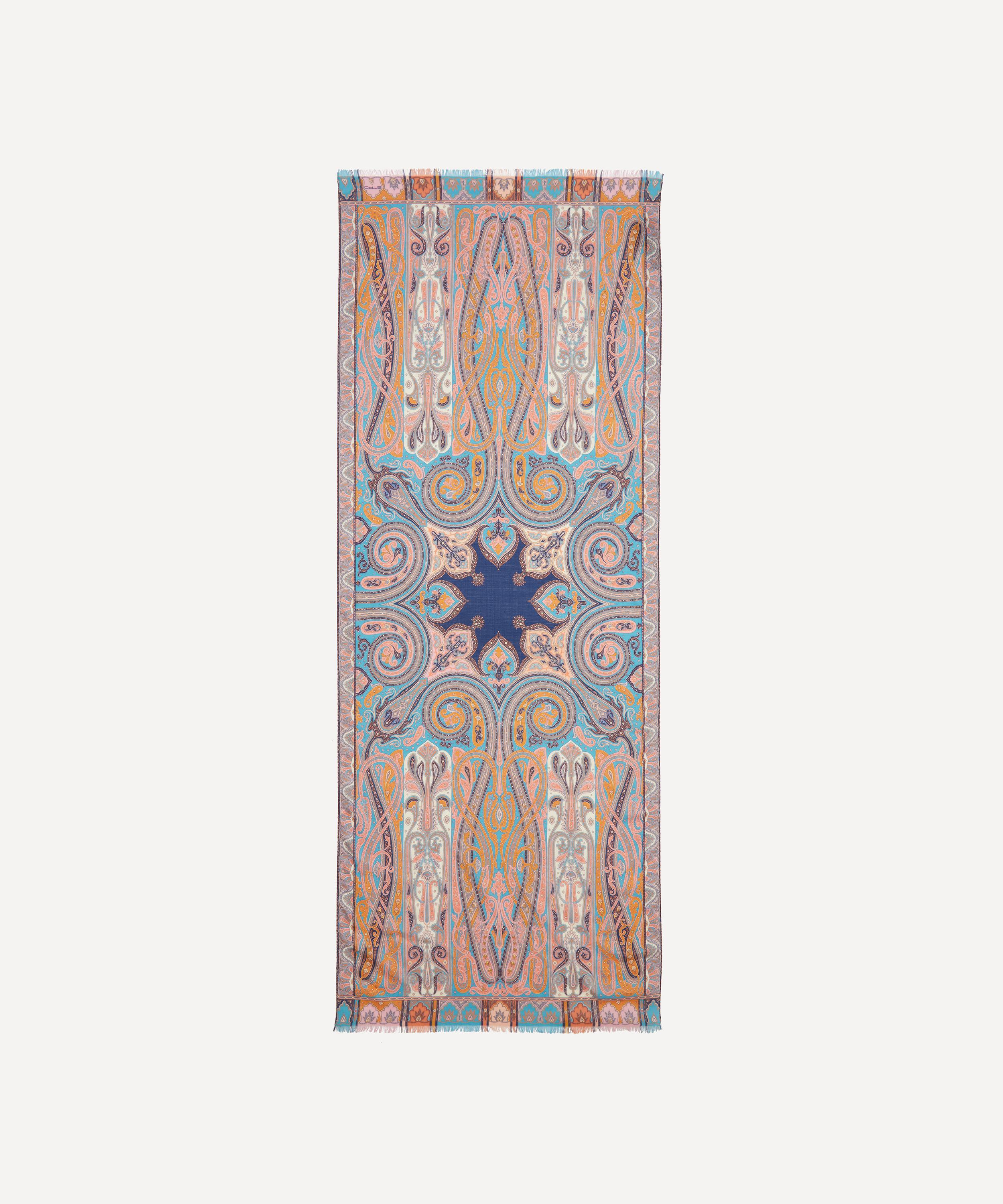Etro - Sciarpa Delhy Cashmere Scarf image number 1