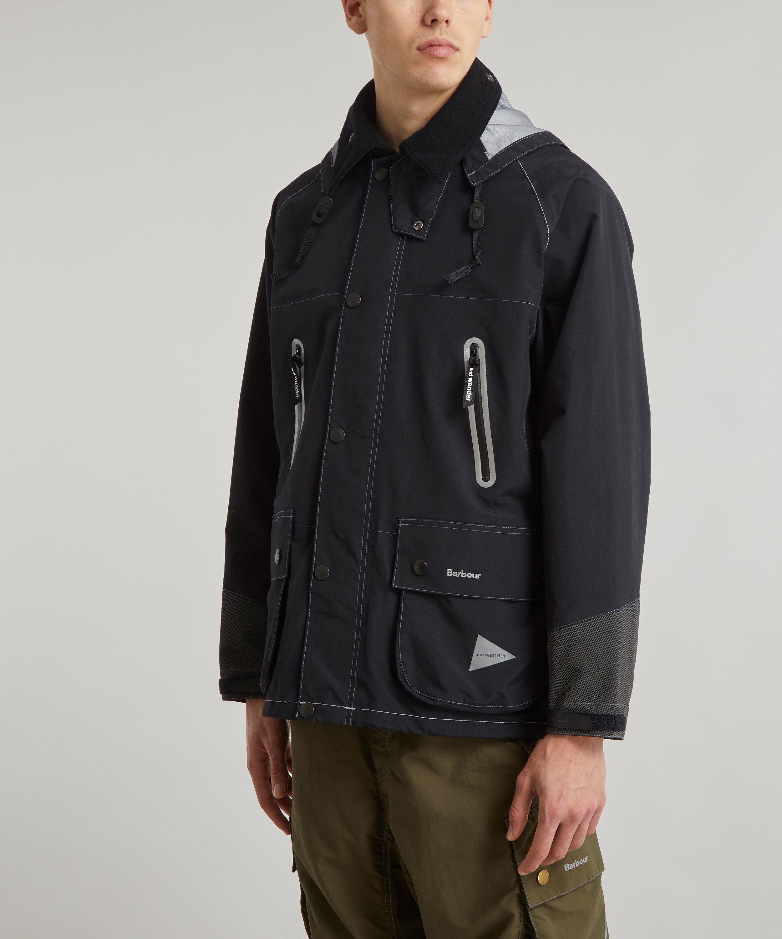Barbour x and Wander 3L Waterproof Jacket | Liberty