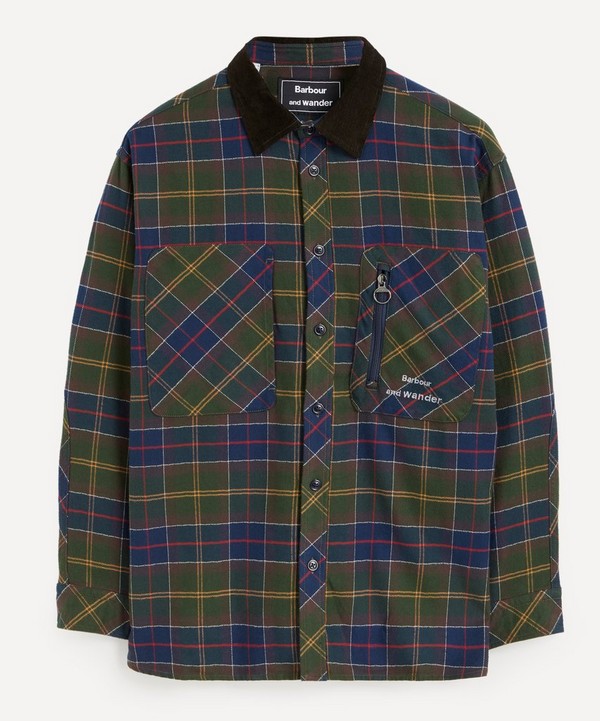 Barbour - x and Wander Tartan Shirt image number null