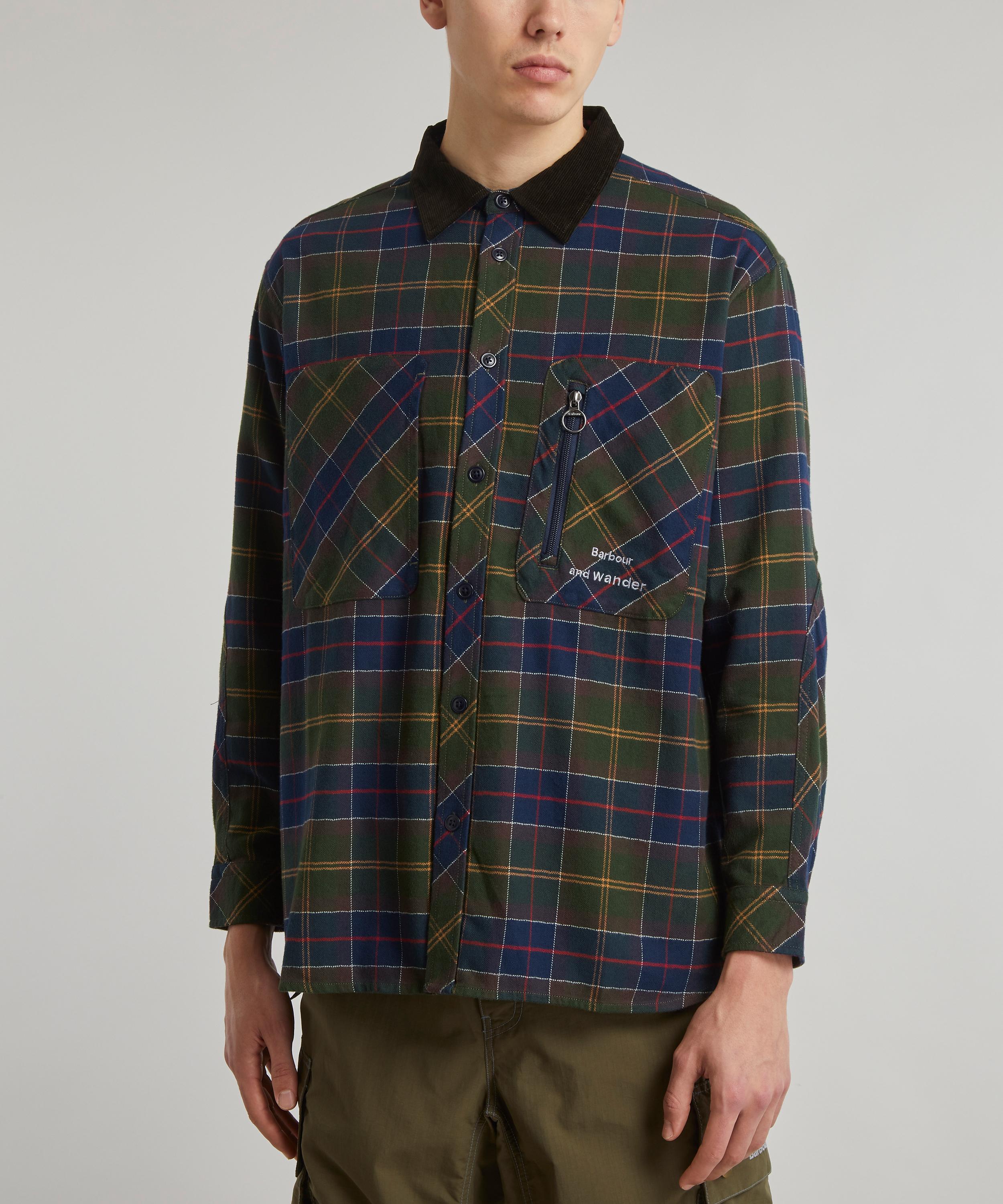 Barbour x and Wander Tartan Shirt | Liberty