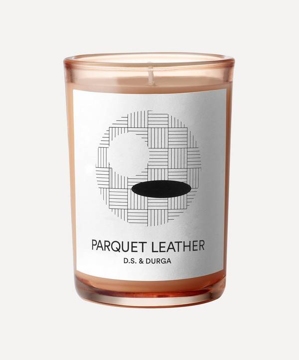 D.S. & Durga - Parquet Leather Scented Candle 200g image number 0