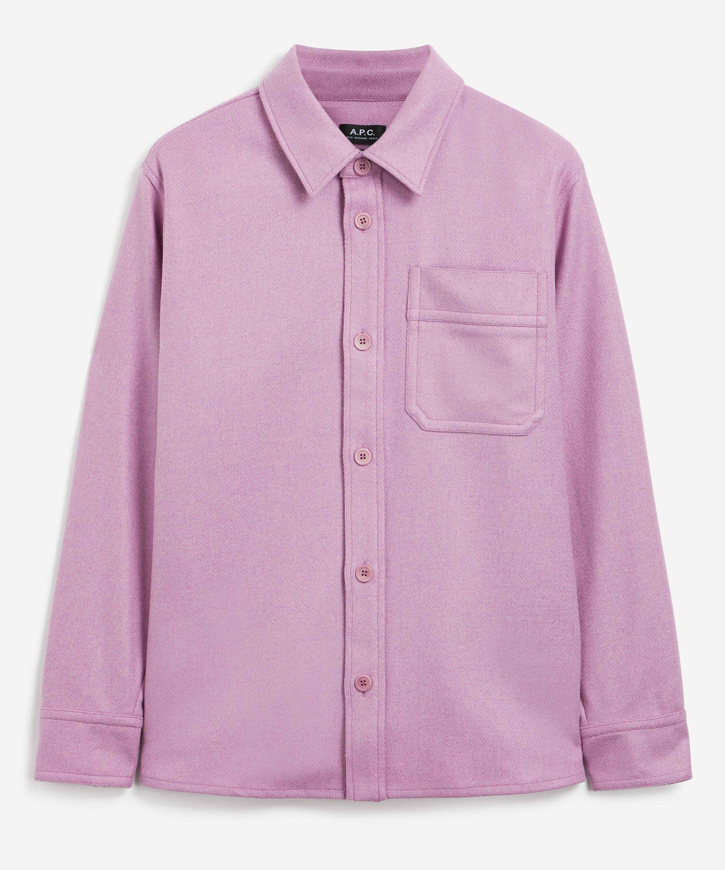 A.P.C. - Basile Wool-Blend Overshirt image number 0